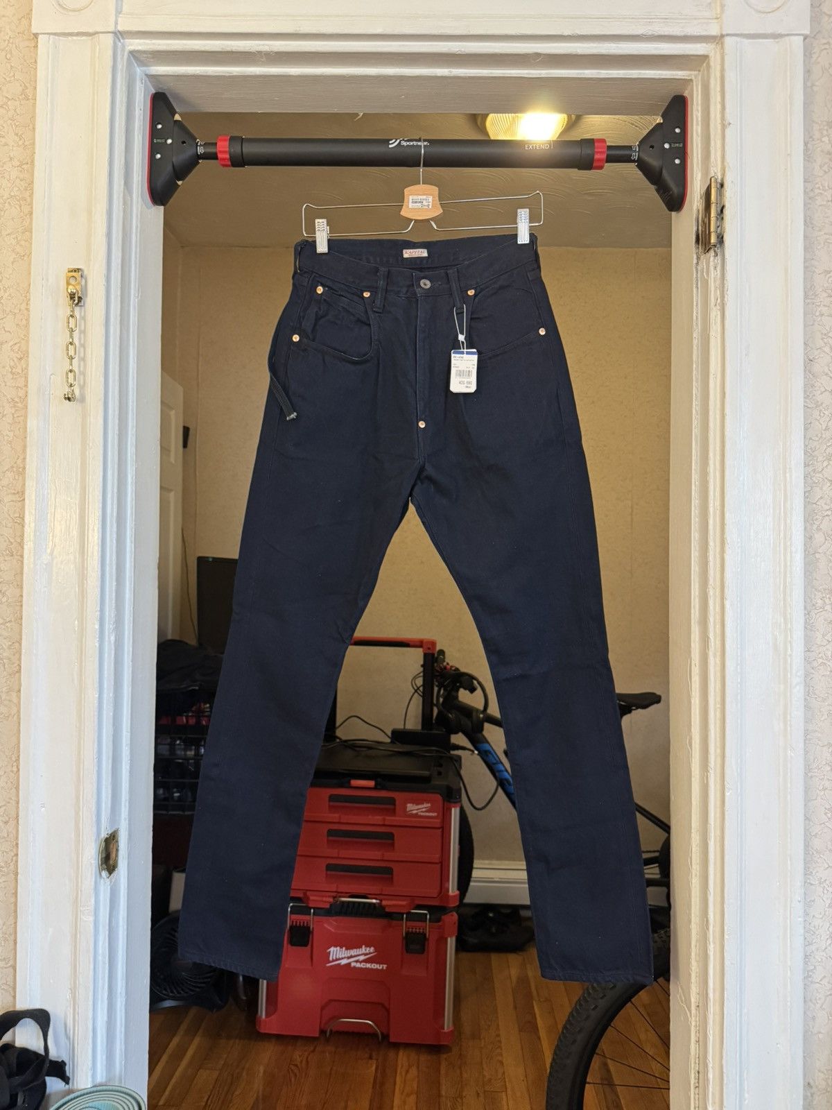 Kapital Kapital IDG Indigo Dyed 14oz. Ringoman Denim Pants Size US 28 / EU 44 - 1 Thumbnail