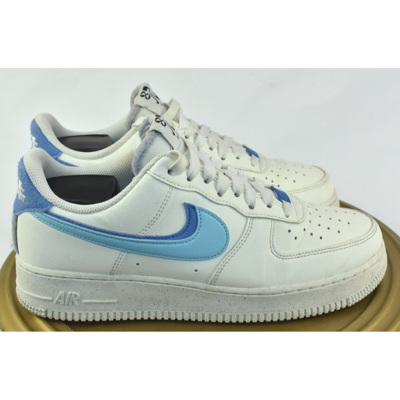 Nike Nike Air Force 1 '07 LV8 82 Men's Shoes Size 8 Blue Chill/Wh Size US 8 / EU 41 - 3 Thumbnail