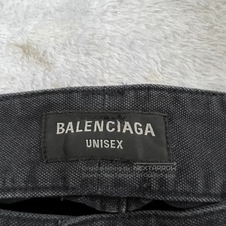 Balenciaga Balenciaga size XS Vintage Destroyed Patchwork Casual Pant Size US 27 - 3 Thumbnail