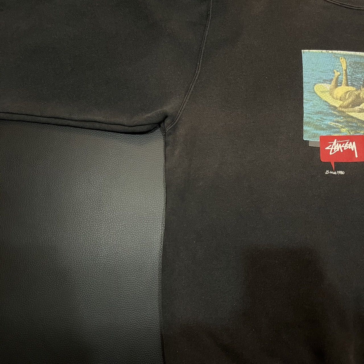 Stussy vintage stussy chill'n out faded sweatshirt black Size US M / EU 48-50 / 2 - 5 Thumbnail