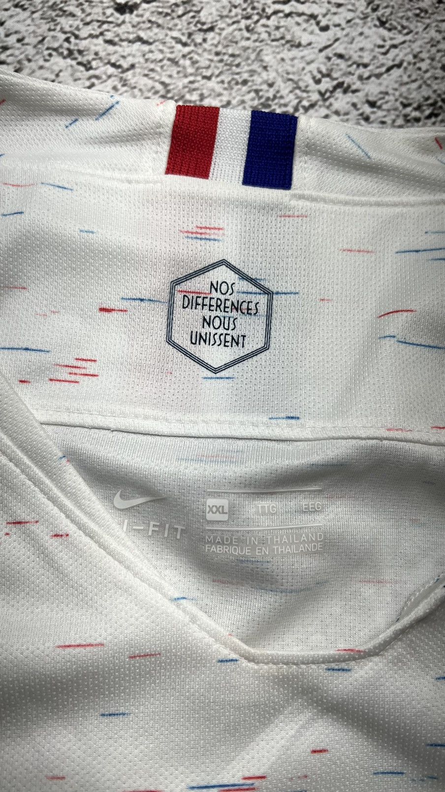 Nike 2018-2019 France football team World Cup nike jersey Size US XXL / EU 58 / 5 - 5 Thumbnail
