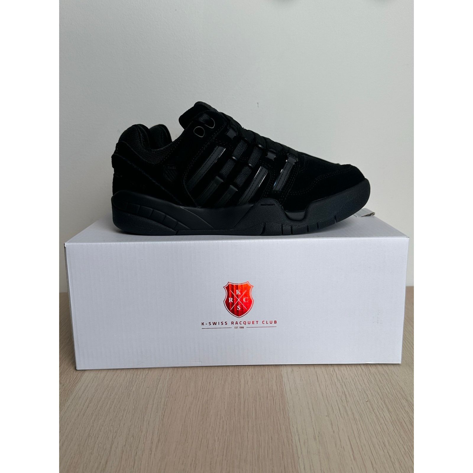 K-Swiss K-Swiss x Anwar Carrots SI-18 Black Sneaker - Size 7.5M Size US 7.5 / EU 40-41 - 1 Thumbnail