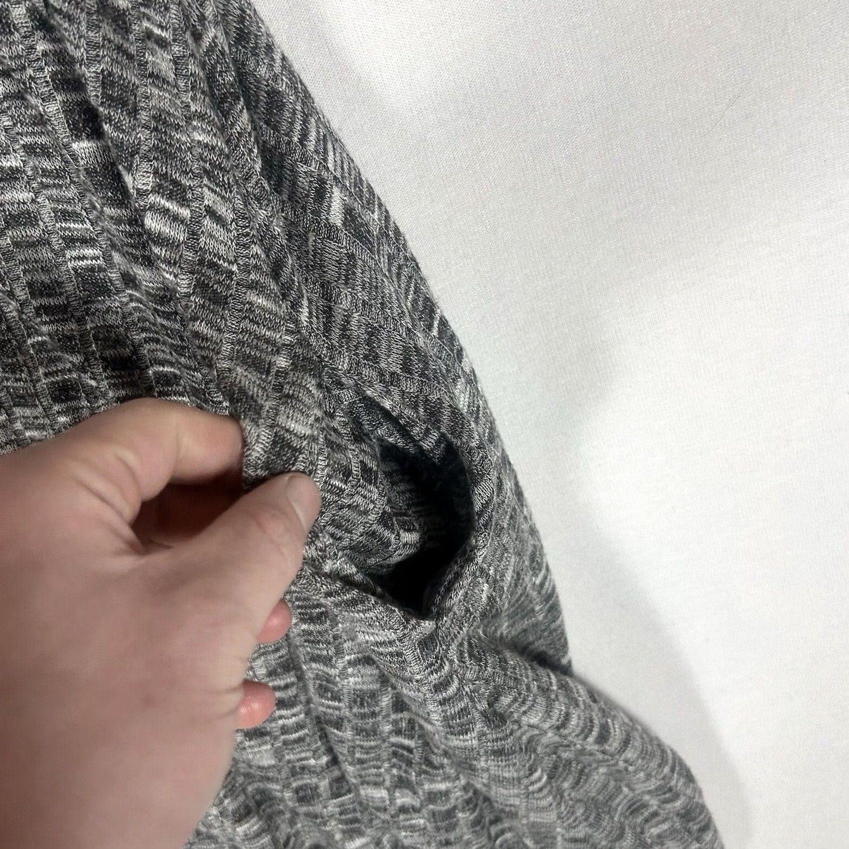 Anthropologie Anthropologie Maeve Fit And Flare Dress Womens S Geometric Sleeveless Lined Cap Sleeve Knee Length Grey Size S / US 4 / IT 40 - 5 Thumbnail