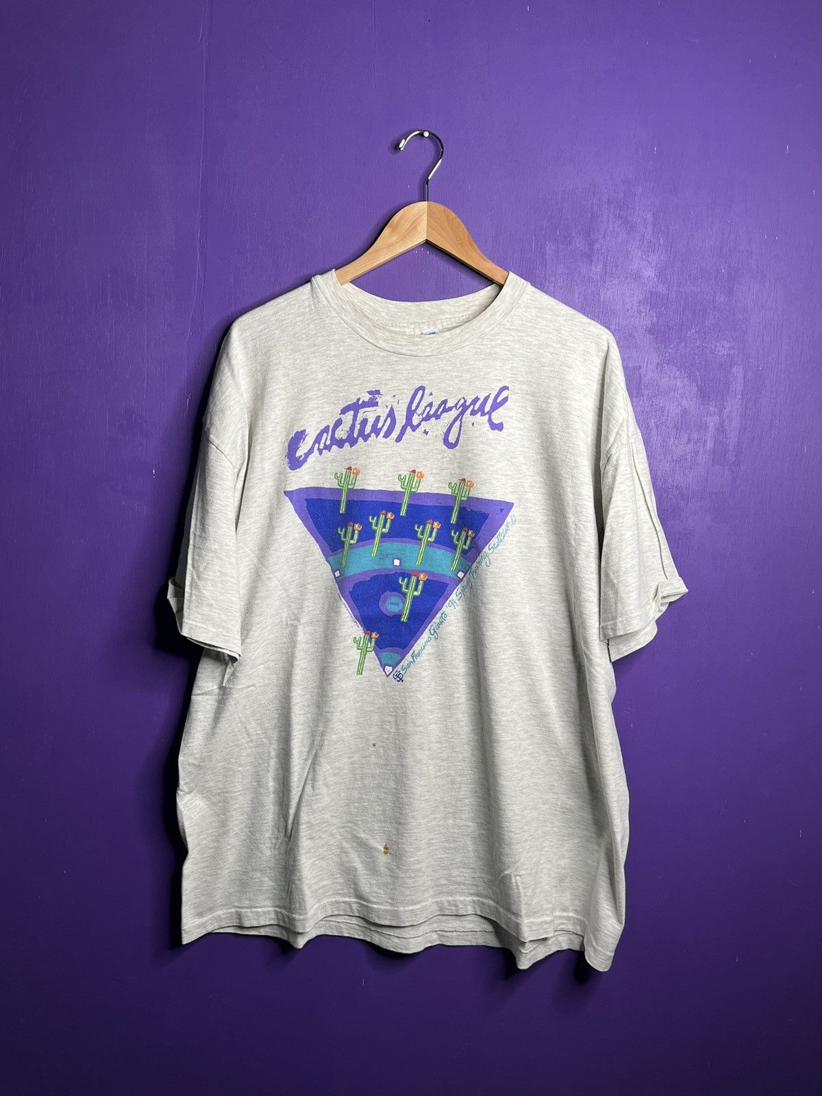 MLB × Vintage Vintage 1994 SF giants Cactus League t-shirt Size US XXL / EU 58 / 5 - 1 Thumbnail