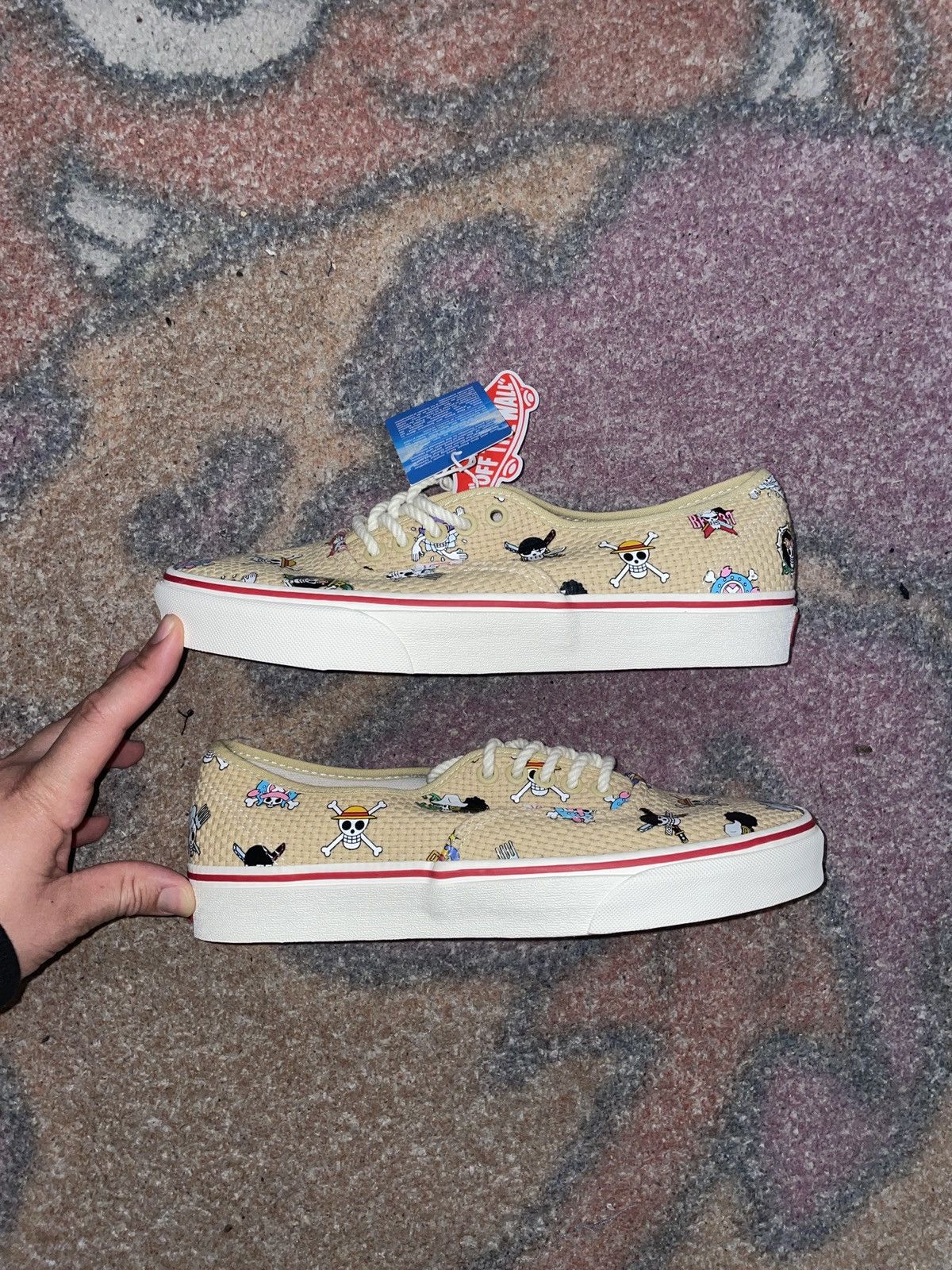 Vans ONE PIECE STRAW HAT CREW VANS Size US 9 / EU 42 - 1 Thumbnail