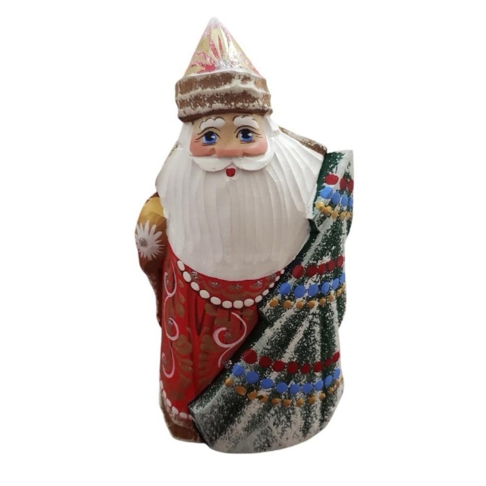 Designer Russian Wood Santa Claus 6” Size ONE SIZE - 1 Thumbnail