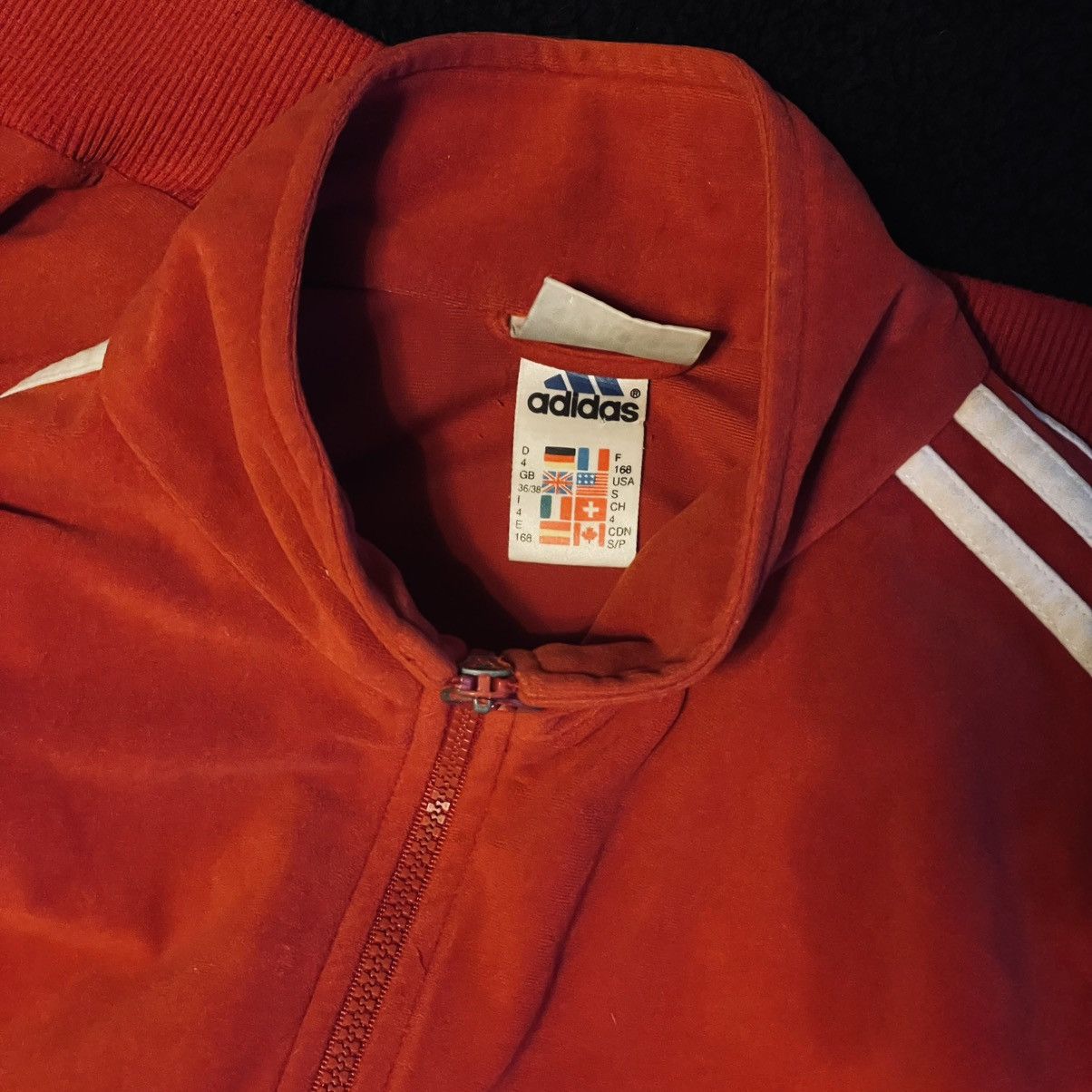 Adidas × Vintage Vintage adidas Track Jacket / Trefoil / The World Size US M / EU 48-50 / 2 - 4 Thumbnail