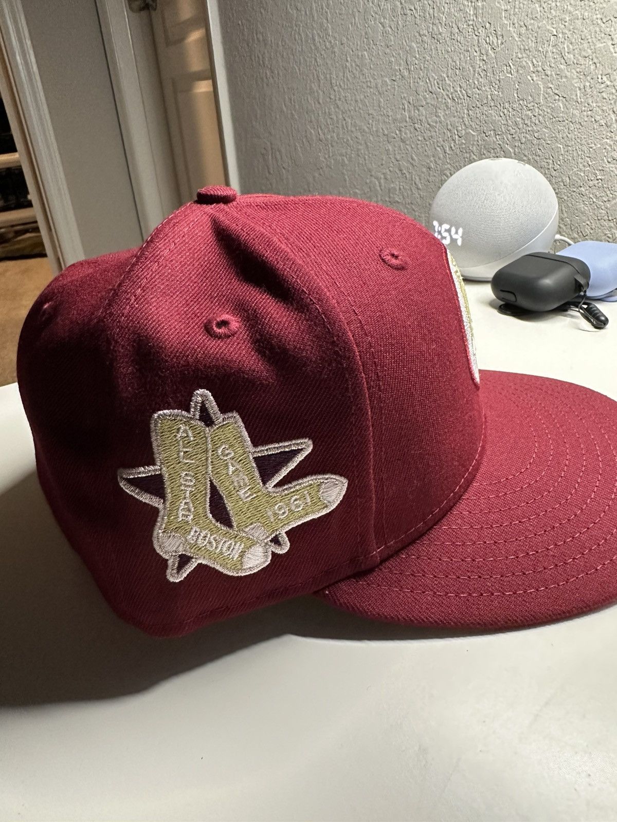 New Era Hat Club New Era Boston Red Sox Fitted Size ONE SIZE - 2 Thumbnail