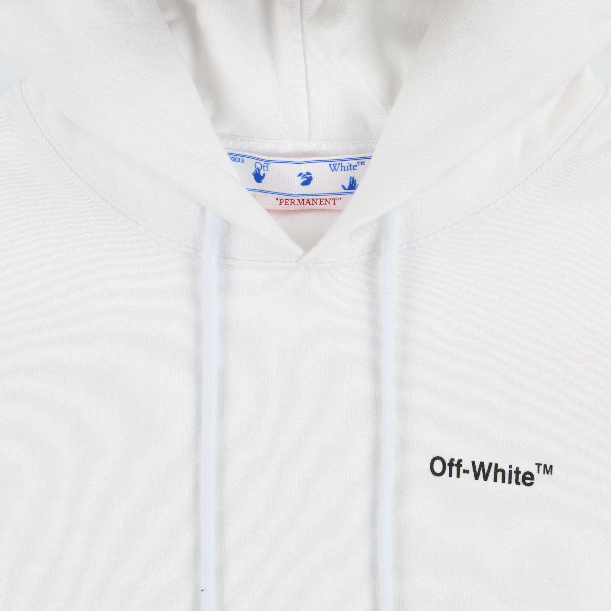 Off-White White Caravaggio Crowning Oversized Hoodie Size US XXS / EU 40 - 6 Thumbnail