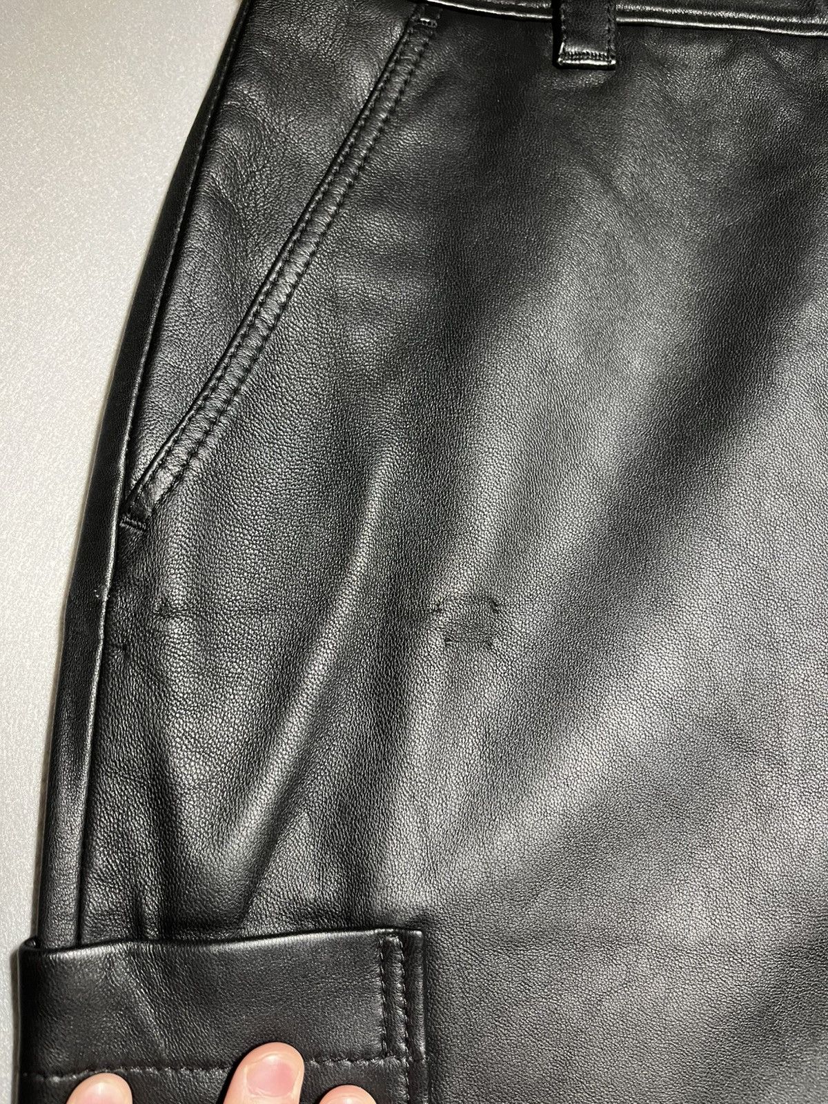 Stussy Stussy lambskin leather transit pants Size US 32 / EU 48 - 5 Thumbnail