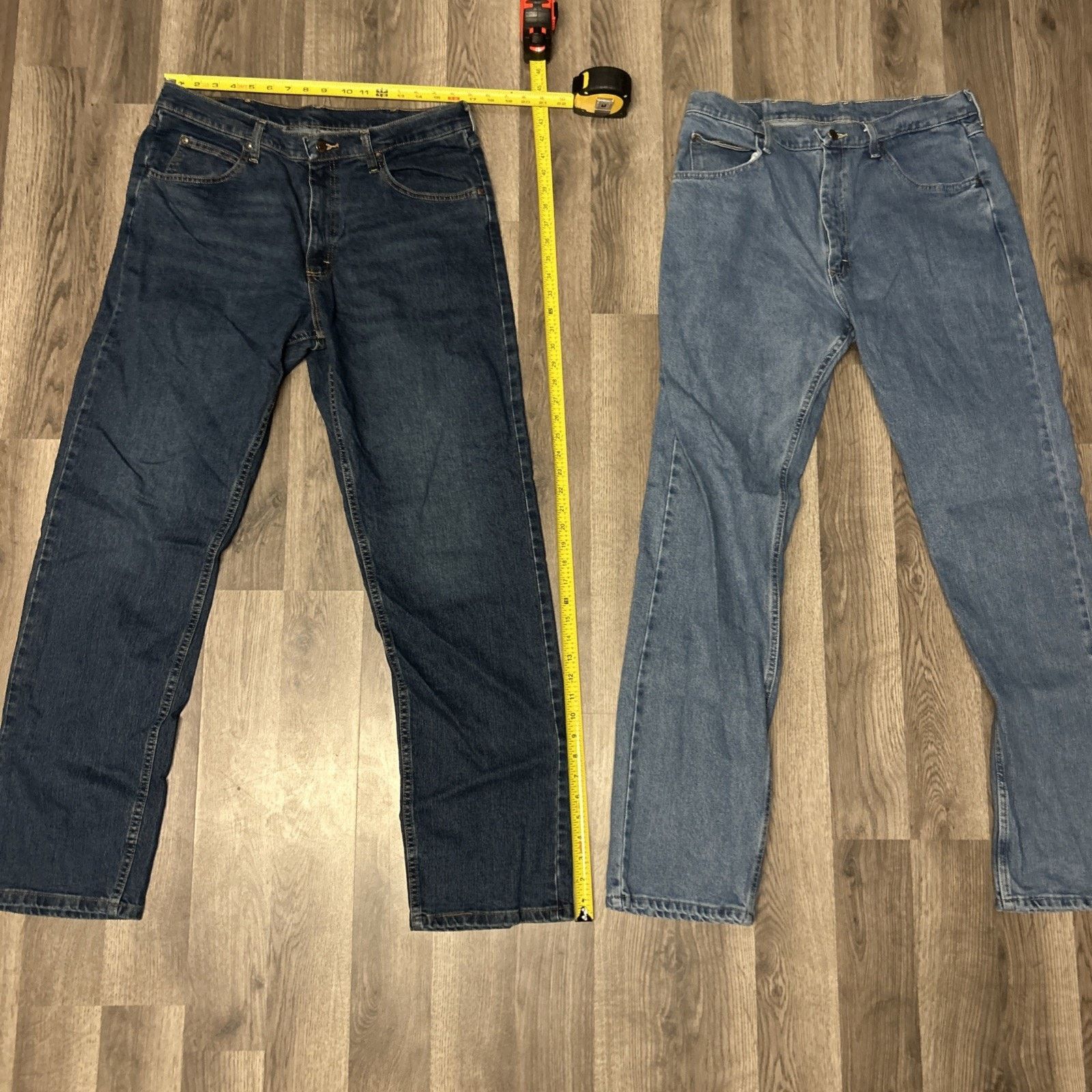 Wrangler Mens Wrangler Jeans - Size 34 x 34 - 2 pairs Size US 34 / EU 50 - 1 Thumbnail