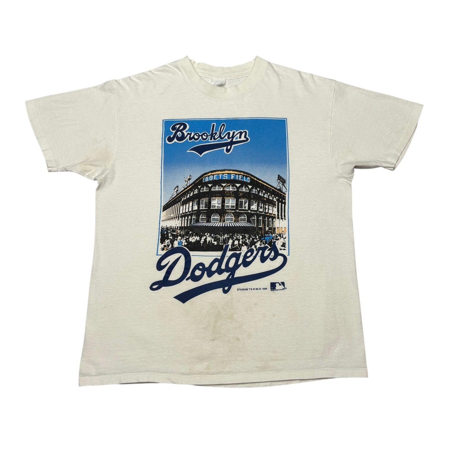 Stadium Goods Vintage 1990 Brooklyn Dodgers T Shirt Ebbets Field Stadium Size US L / EU 52-54 / 3 - 1 Thumbnail