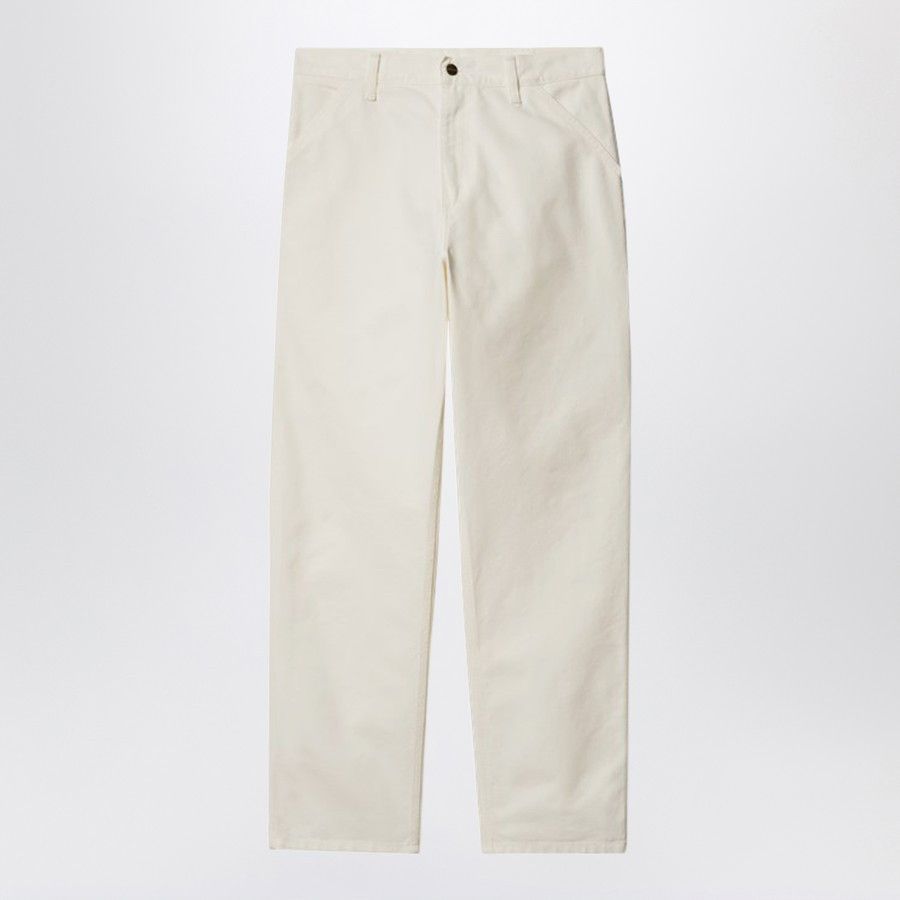 Carhartt Wip o1d2blof0125 Pant in White Size US 33 - 1 Thumbnail