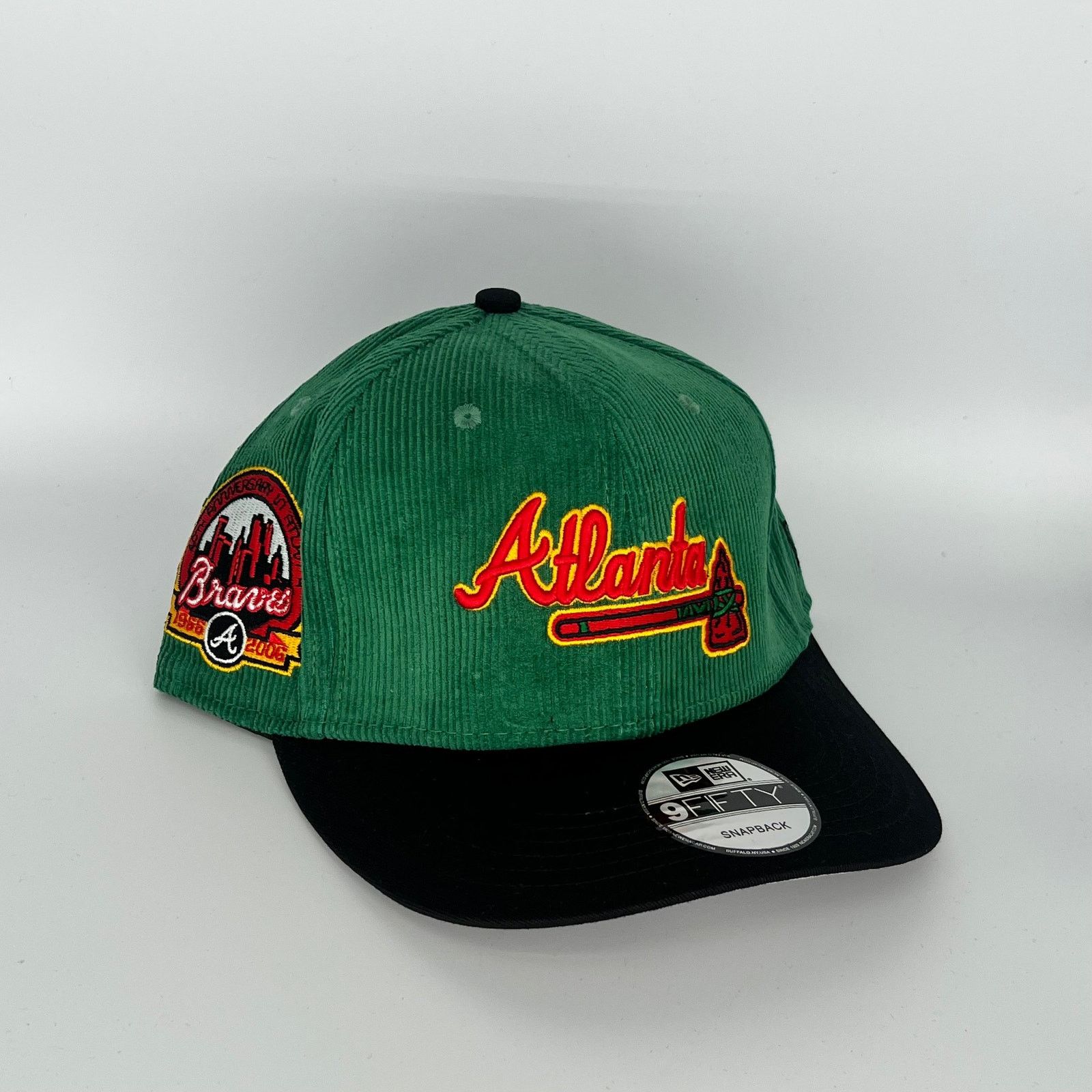 New Era Green Black Atlanta Braves 40th Anniversary Atlanta New Era Size ONE SIZE - 1 Thumbnail