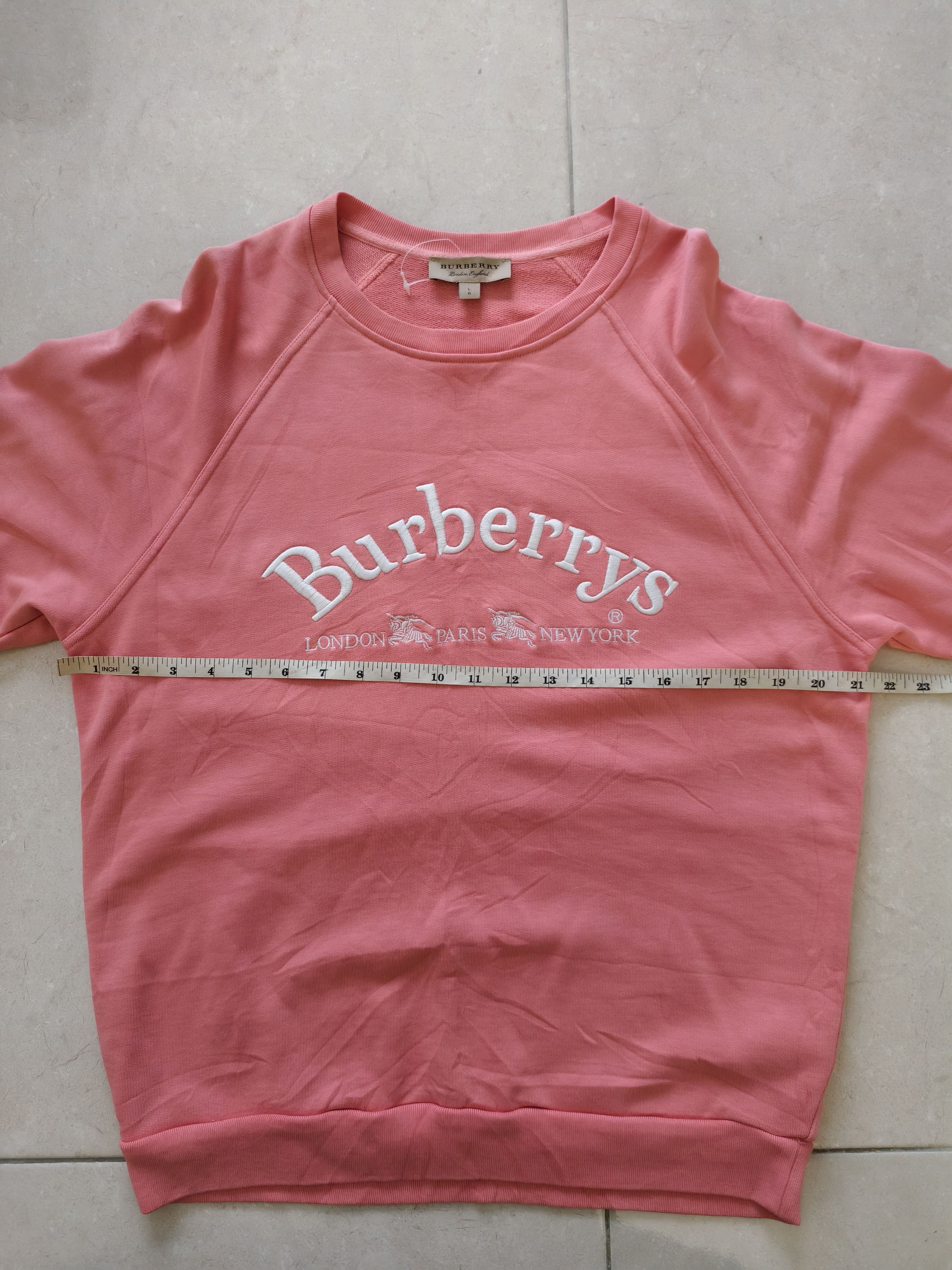 Burberry × Burberry Prorsum 🔥STEALS🔥Very Rare Burberry London Embroidery Sweatshirt Size US L / EU 52-54 / 3 - 9 Thumbnail