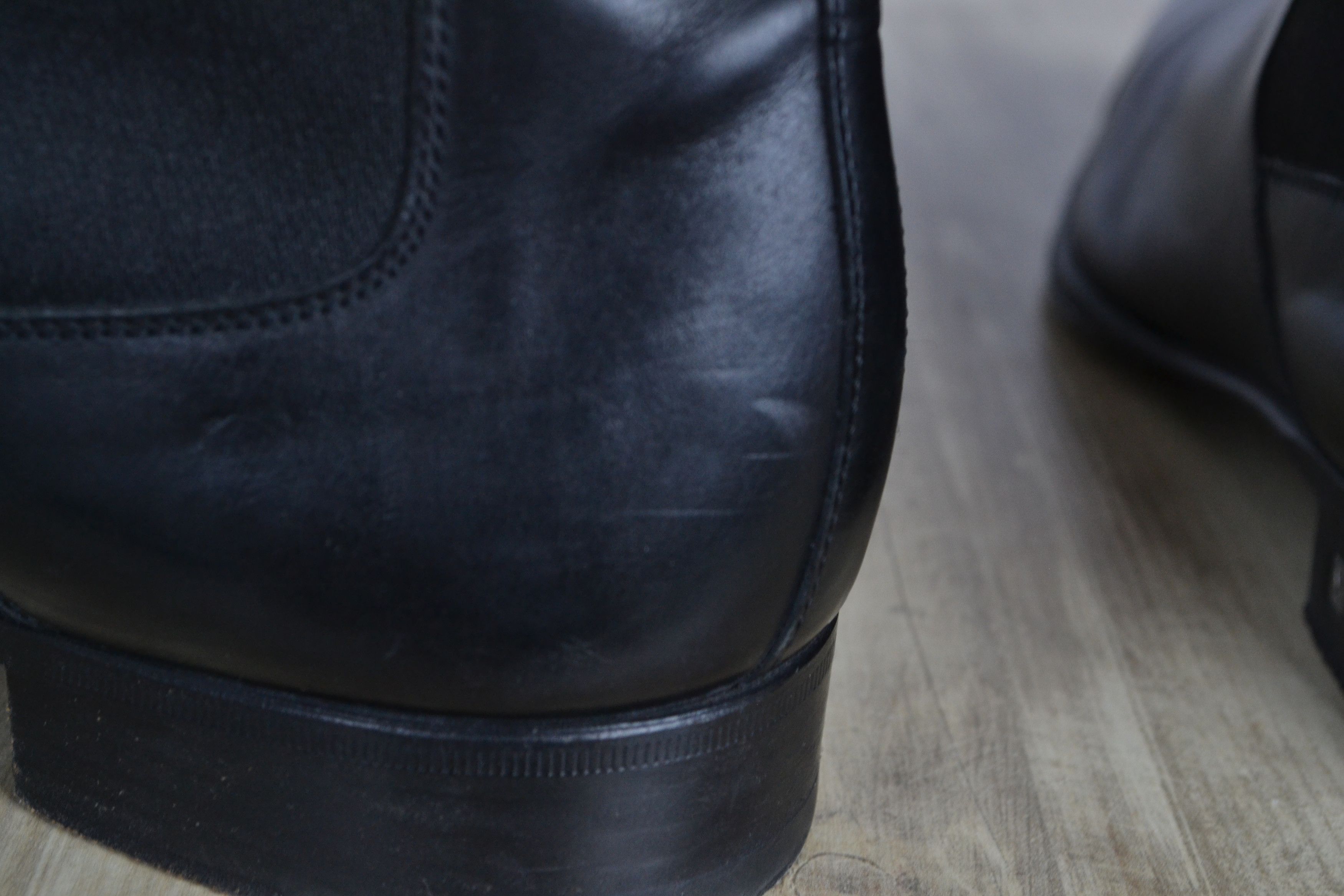Louis Vuitton LOUIS VUITTON Boots Leather Shoes Ankle Logo LV Black 43 Size US 10 / EU 43 - 13 Thumbnail