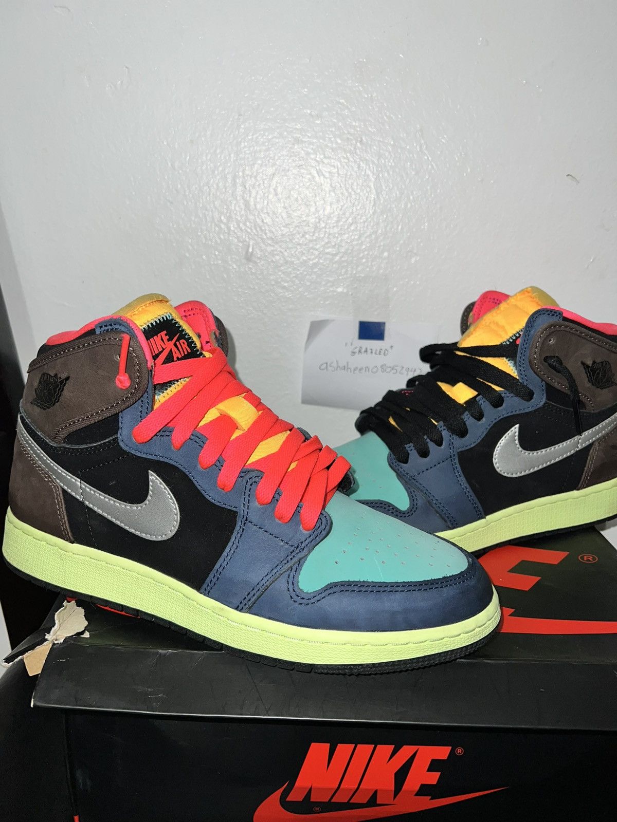 Jordan Brand Air jordan 1 Bio Hack Tokyo Size US 6.5 / EU 39-40 - 2 Thumbnail
