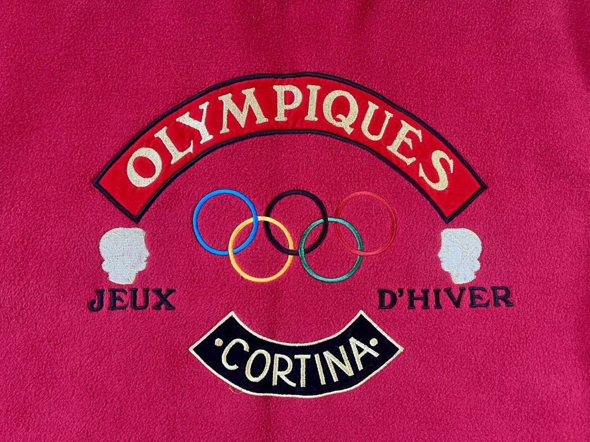 Adidas Adidas Olympic Collection Vintage Fleece Cortina Grenoble Size US M / EU 48-50 / 2 - 9 Thumbnail