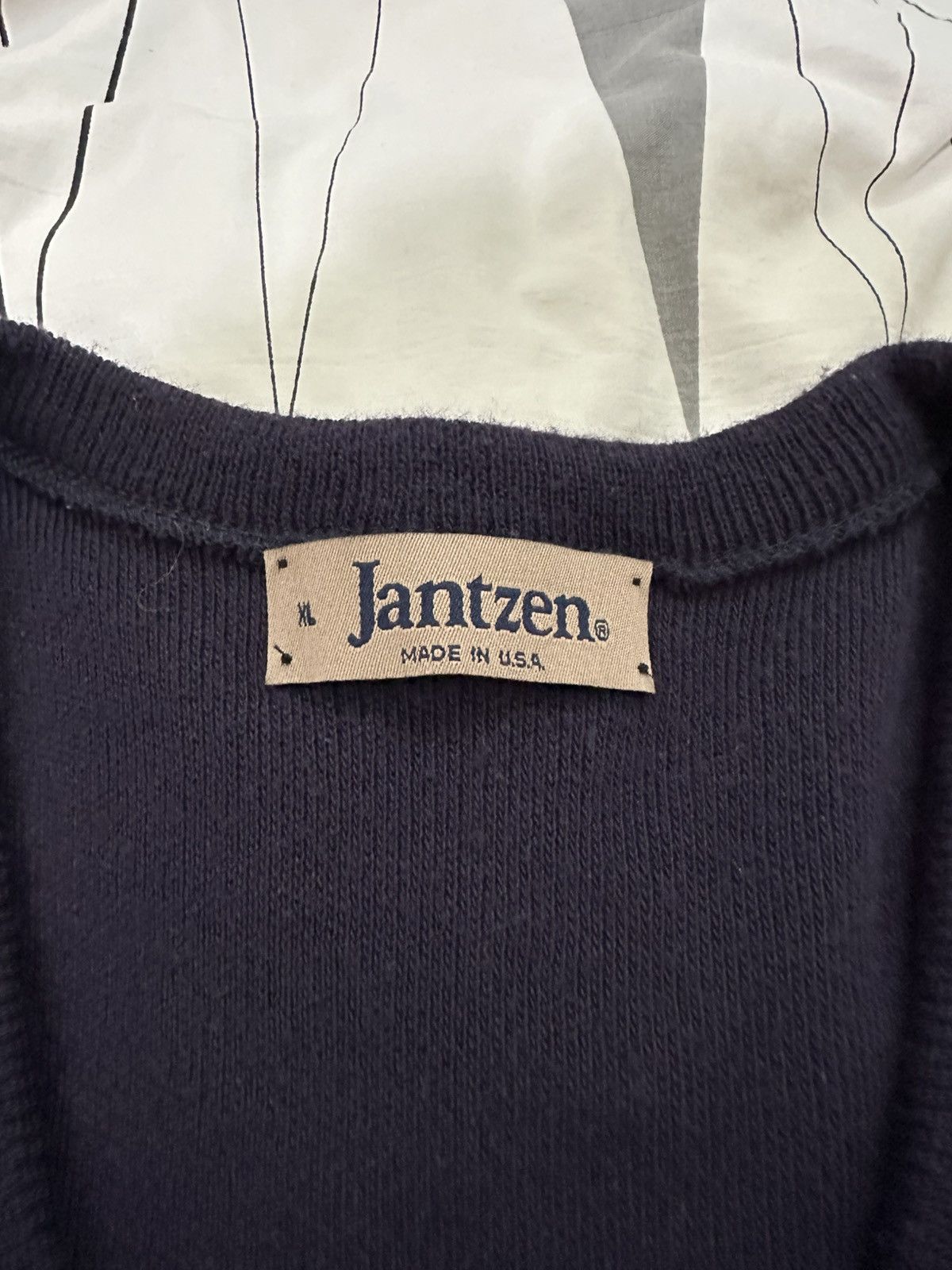 Jantzen × Vintage Vintage Jantzen Sweater Vest Size US XL / EU 56 / 4 - 3 Thumbnail