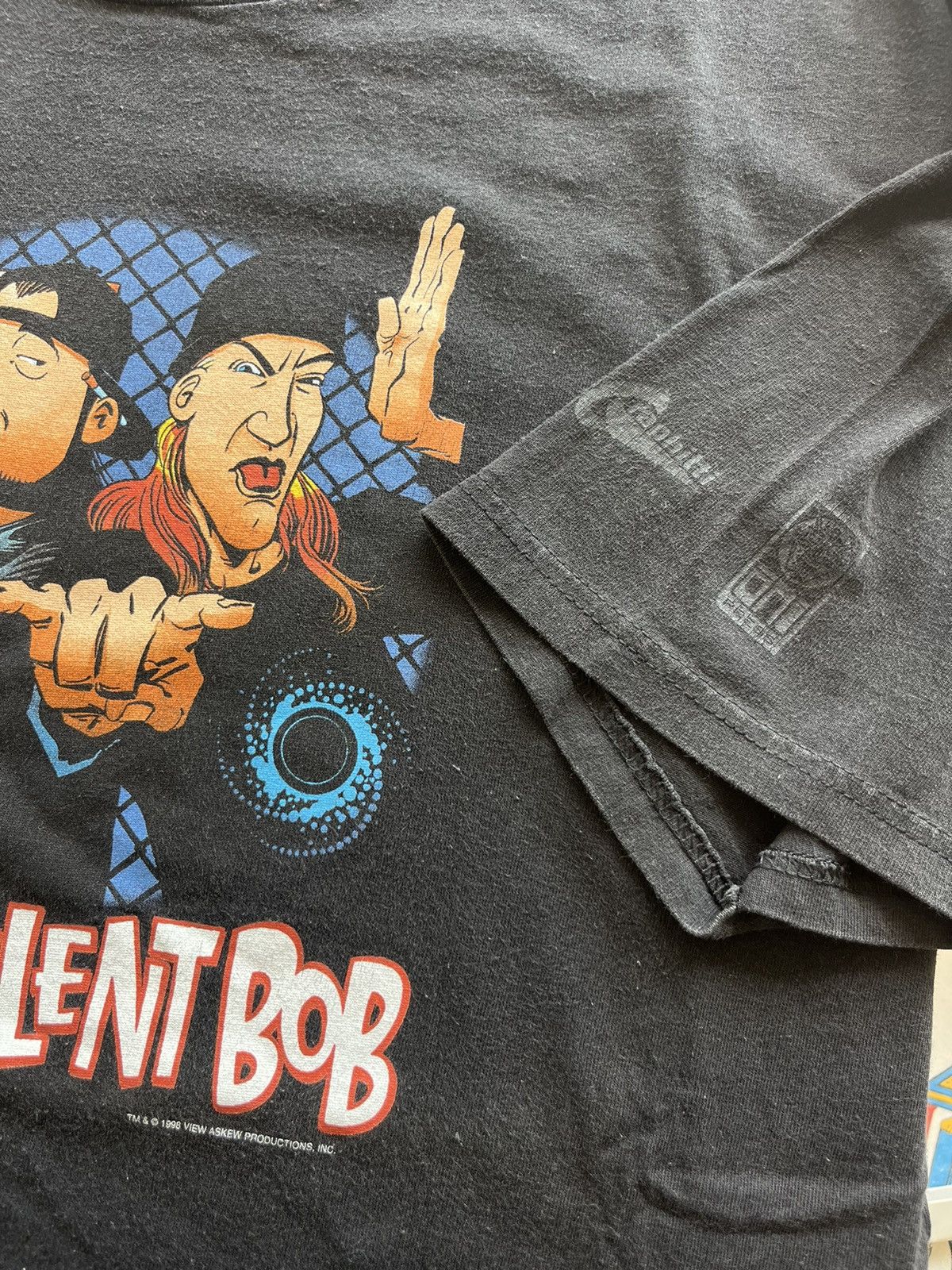 Vintage Vintage JAY & SILENT BOB 1996’s graphitti designs T-shirt Size US XL / EU 56 / 4 - 8 Thumbnail