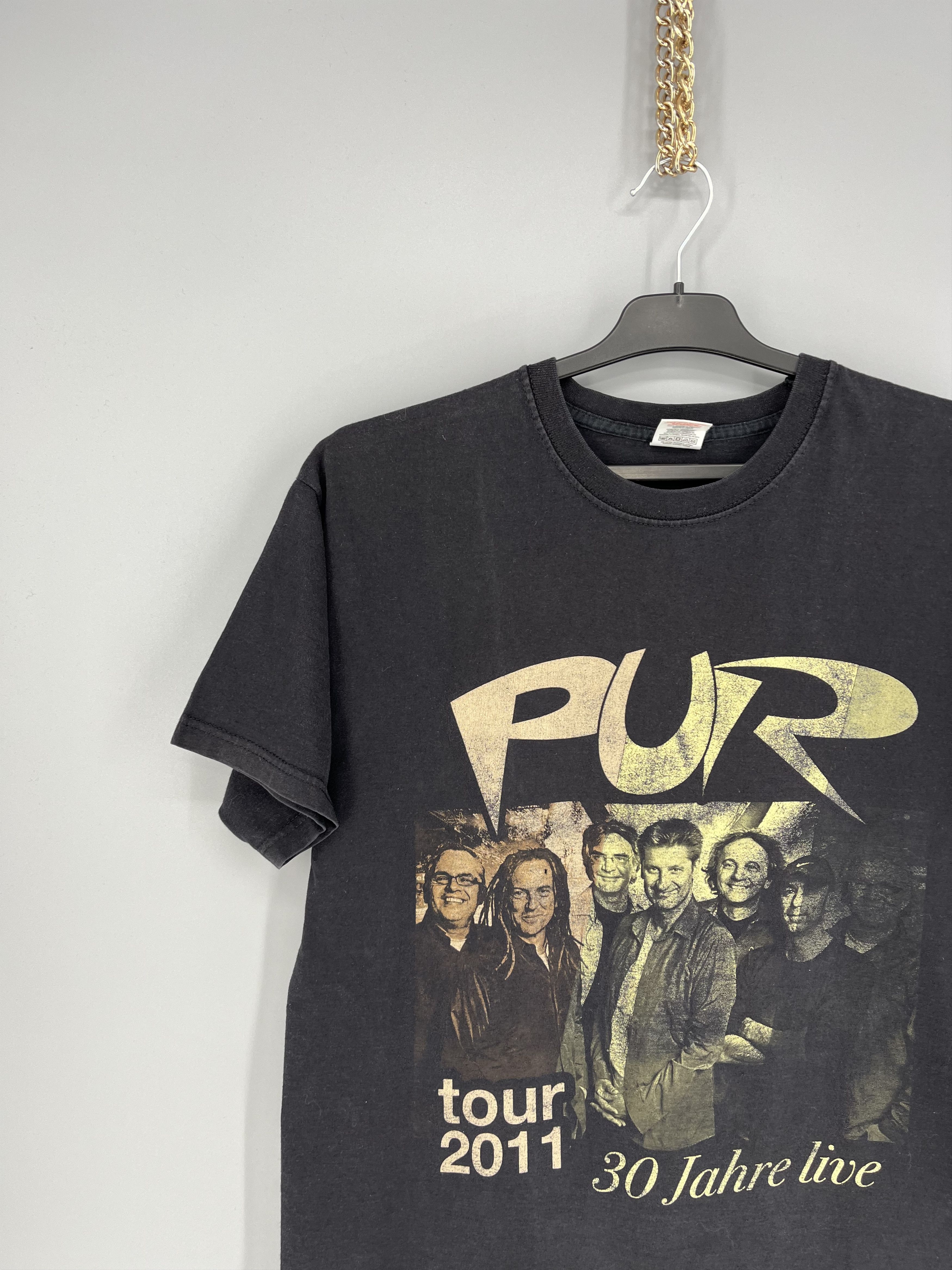 Band Tees PUR 2011 Vintage T-Shirt Pop Rock Band Tee 90s Tour Rare Size US M / EU 48-50 / 2 - 4 Thumbnail