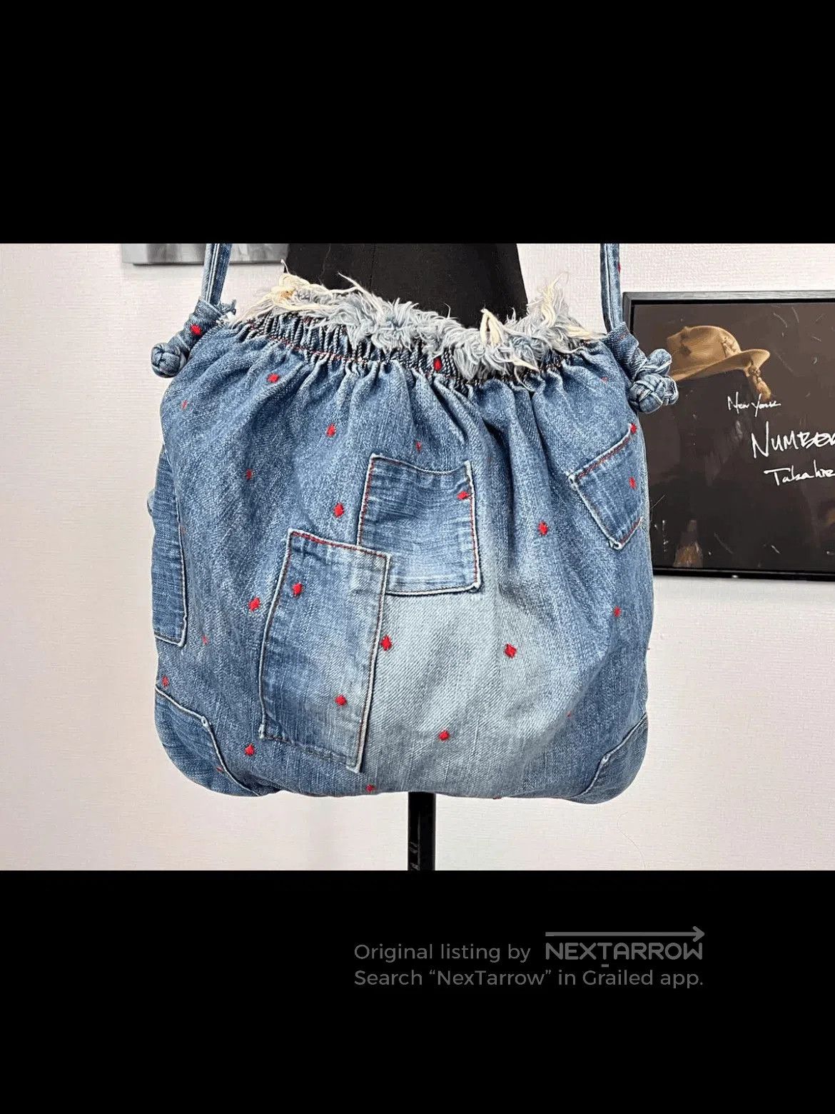Undercover Undercover 02SS HAZA Denime Tote Bag. Size ONE SIZE - 4 Thumbnail