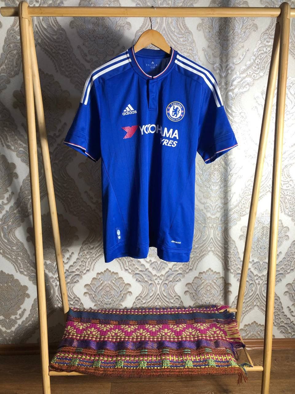 Adidas × Vintage VERY RARE ADIDAS FC CHELSEA LONDON ENGLAND SOCCER BLOKECORE Size US XL / EU 56 / 4 - 2 Thumbnail