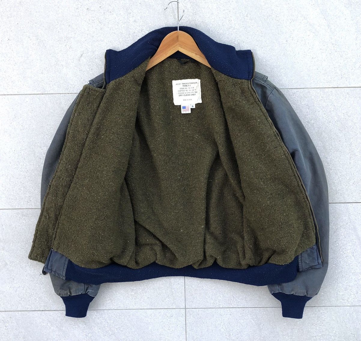 I. Spiewak And Sons VTG l.Spiewak & Sons Duck Canvas Lined Blanket Bomber Jacket Size US S / EU 44-46 / 1 - 5 Thumbnail
