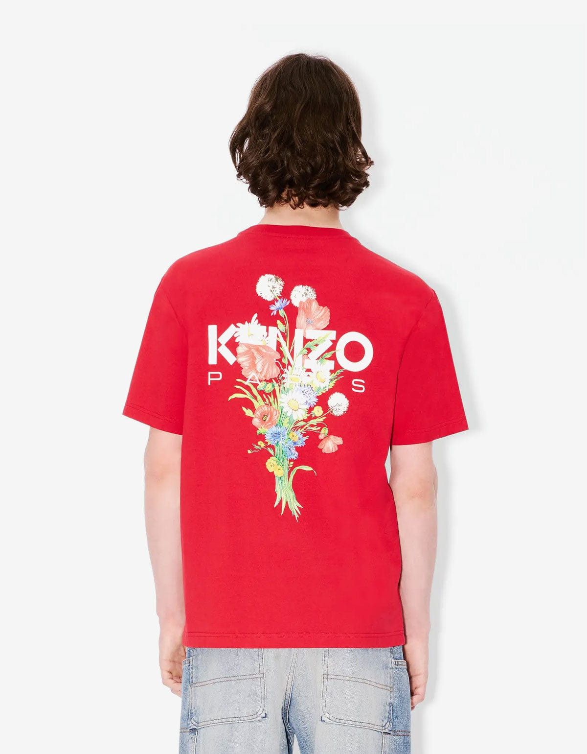 Kenzo Kenzo Archive Bouquet Red T-Shirt Size US XL / EU 56 / 4 - 6 Thumbnail