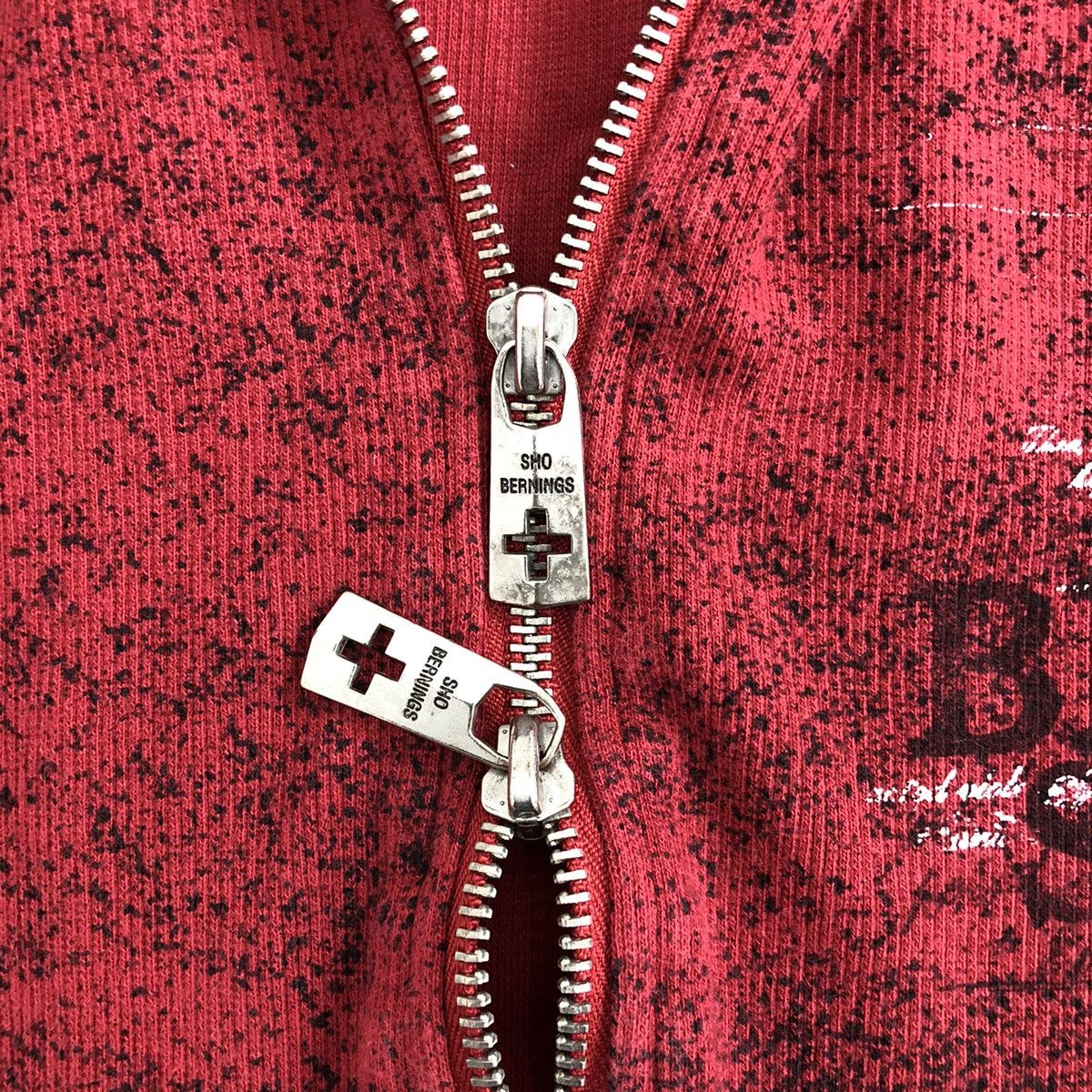 If Six Was Nine × Le Grande Bleu (L.G.B.) Bernings Sho Skulls Poem Ifsixwasnine Lgb Style Zip Hoodie Size US L / EU 52-54 / 3 - 8 Thumbnail