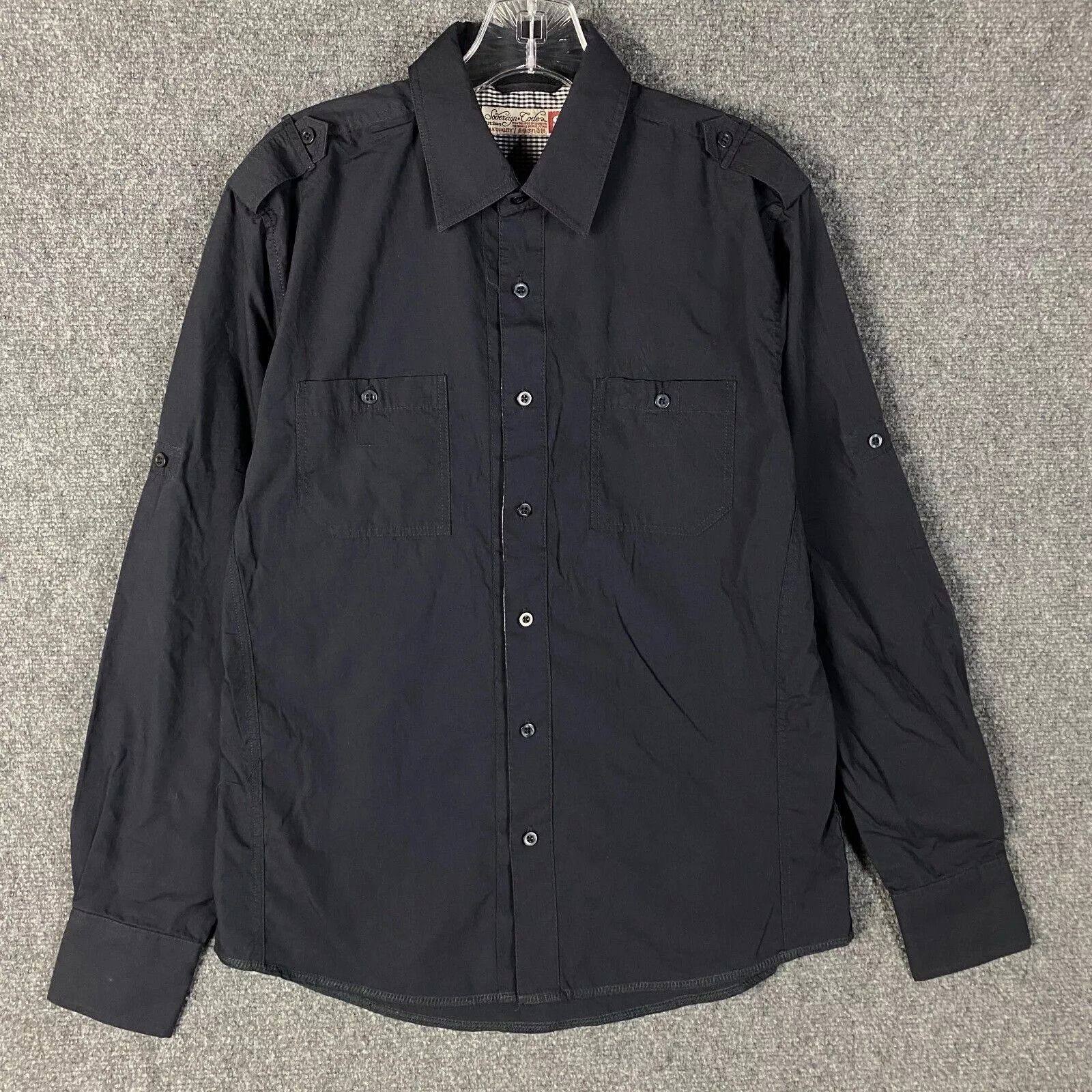 Sovereign Code Sovereign Code Button Up Shirt Men's Small Long Sleeve S Size US S / EU 44-46 / 1 - 1 Thumbnail