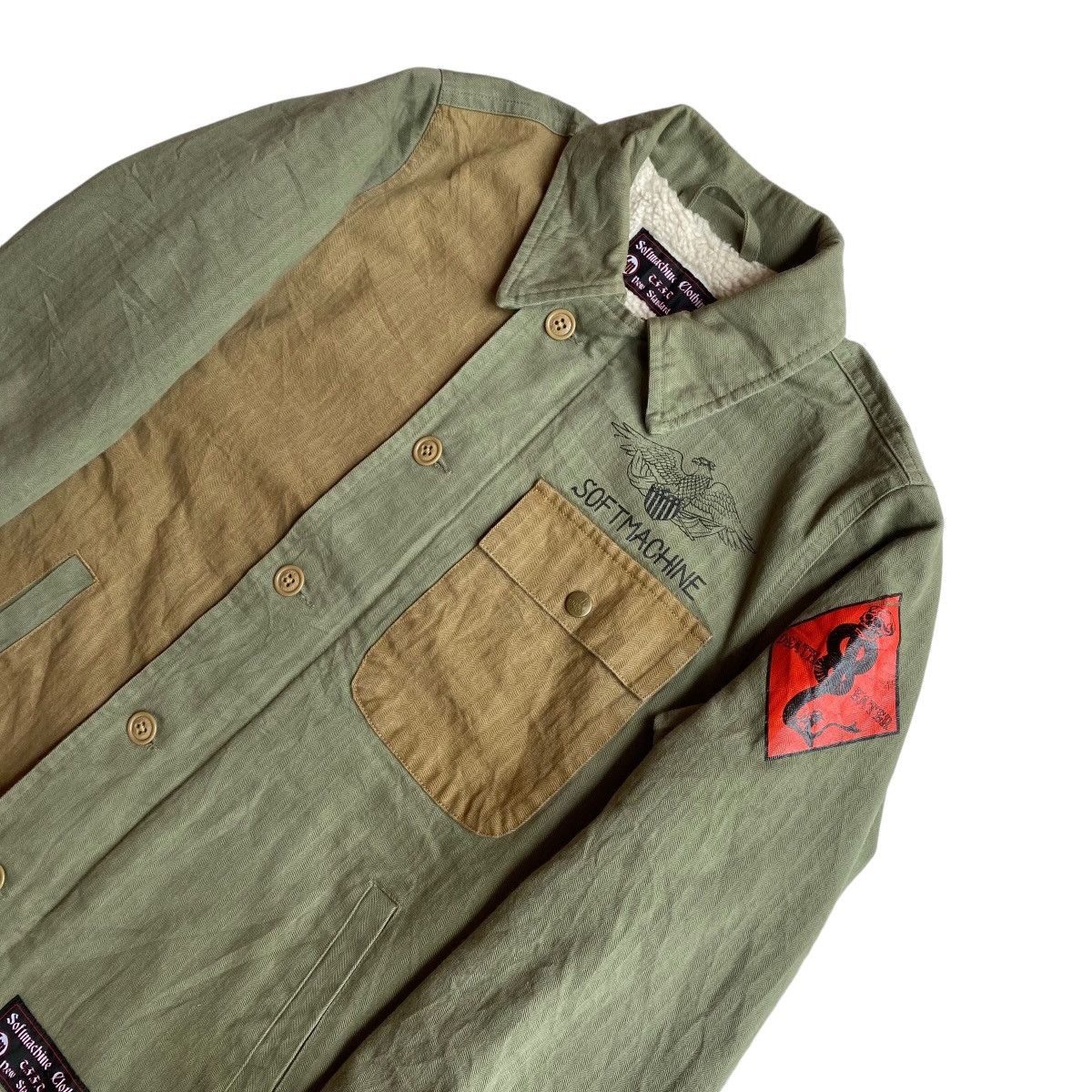Japanese Brand × SOFTMACHINE Softmachine A-2 Type Jacket Size US M / EU 48-50 / 2 - 7 Thumbnail