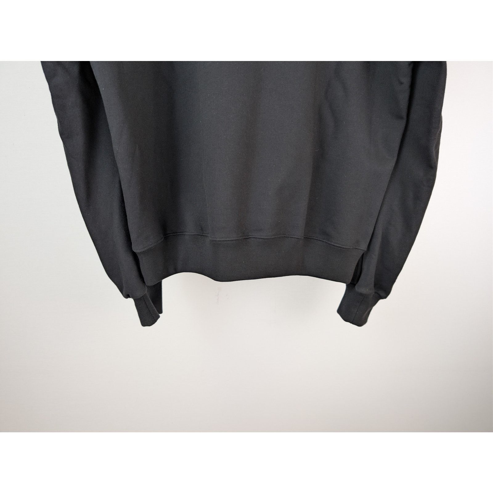 Dries Van Noten o1rshd1 Harson cotton jersey sweatshirt Sweater in Black L Size US L / EU 52-54 / 3 - 11 Thumbnail