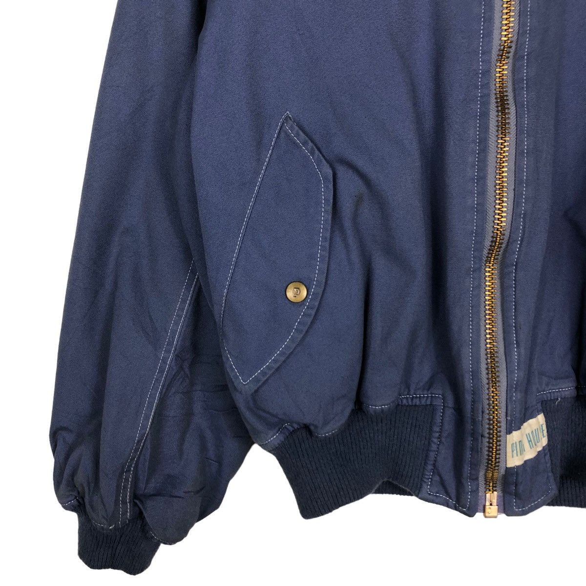 Japanese Brand Vintage Bomber Jacket Pink House Big Logo Bondage Parachute Size US M / EU 48-50 / 2 - 6 Thumbnail