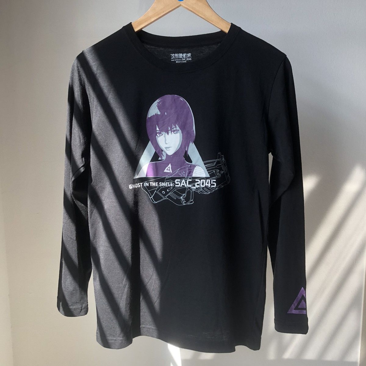 Anime Ghost in the Shell SAC 2045 Motoko Kusanagi Long Sleeve Tee Size S / US 4 / IT 40 - 1 Thumbnail