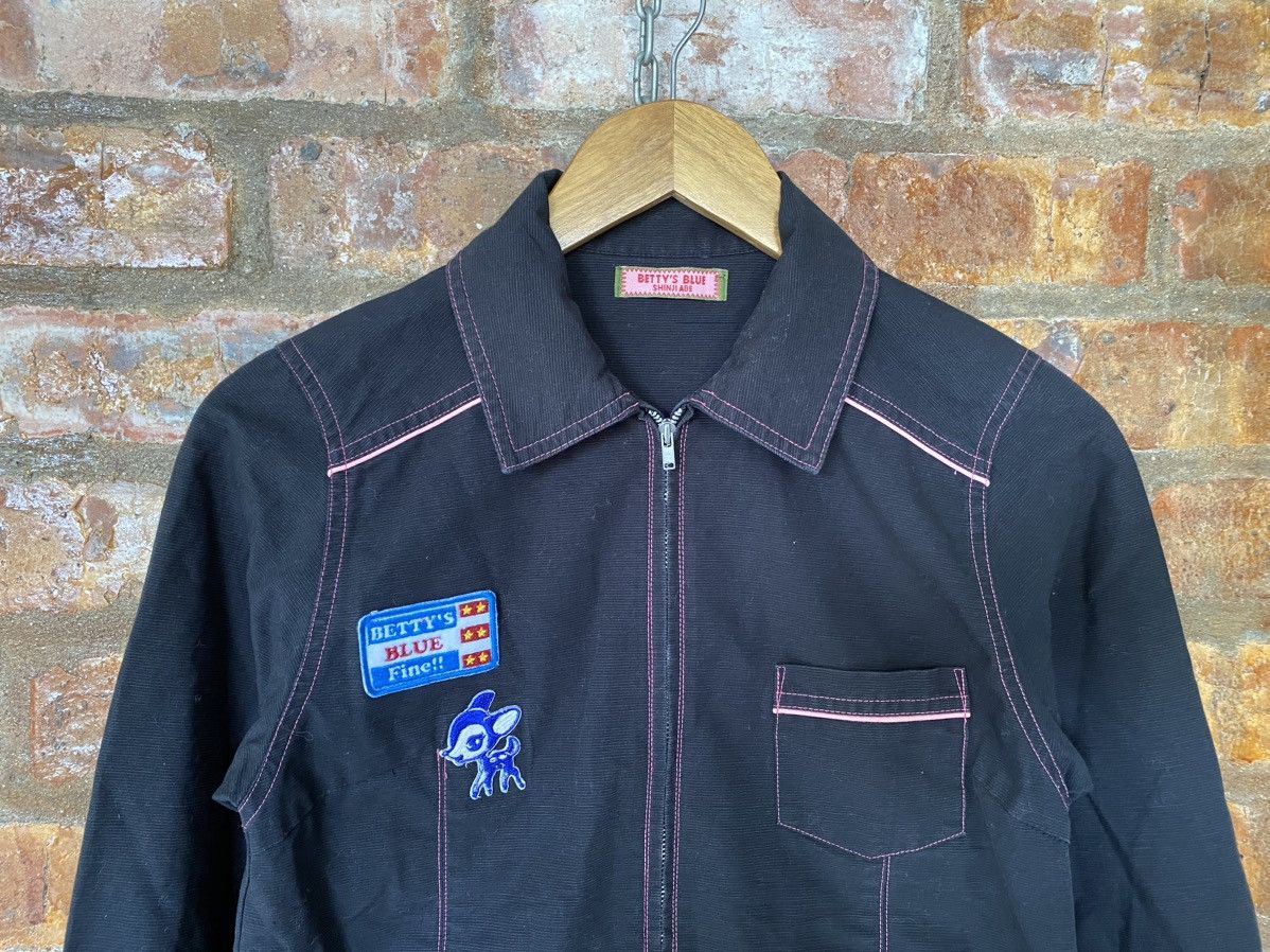 Angel Blue × Japanese Brand Betty Blue Shinji Abe Bambi contra stitch Light Jacket Size S / US 4 / IT 40 - 6 Thumbnail
