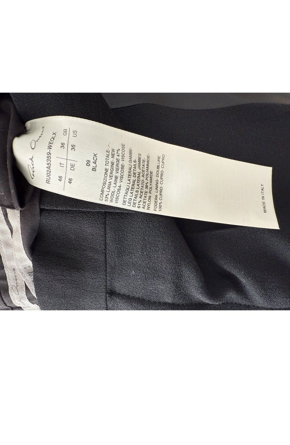 Rick Owens Rick Owens Gethsemane cropped pants Size US 31 - 5 Thumbnail