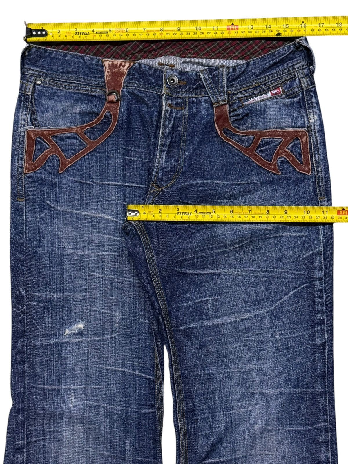 Nicole Club Vintage Nicole Club For Men Japan Denim Jeans | Bootcut W32 Size US 32 / EU 48 - 17 Thumbnail