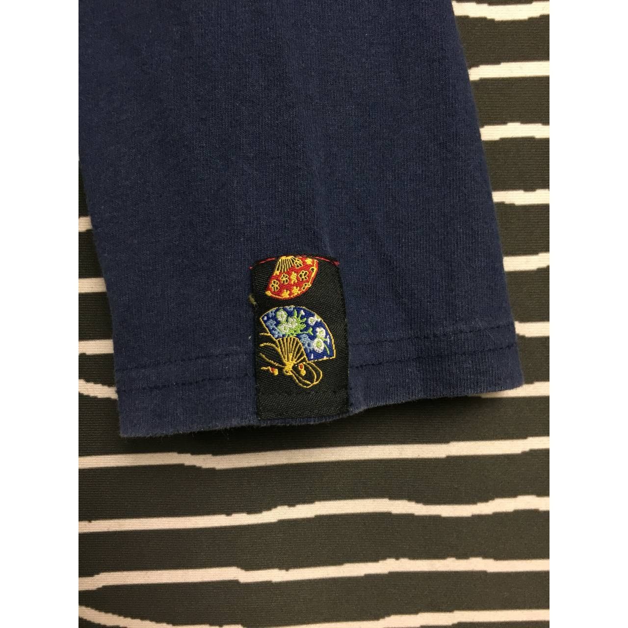 Japanese Brand Vtg Studio Hiro Dragon Embroidery Long Sleeve Sukajan Tee Size US XL / EU 56 / 4 - 11 Thumbnail