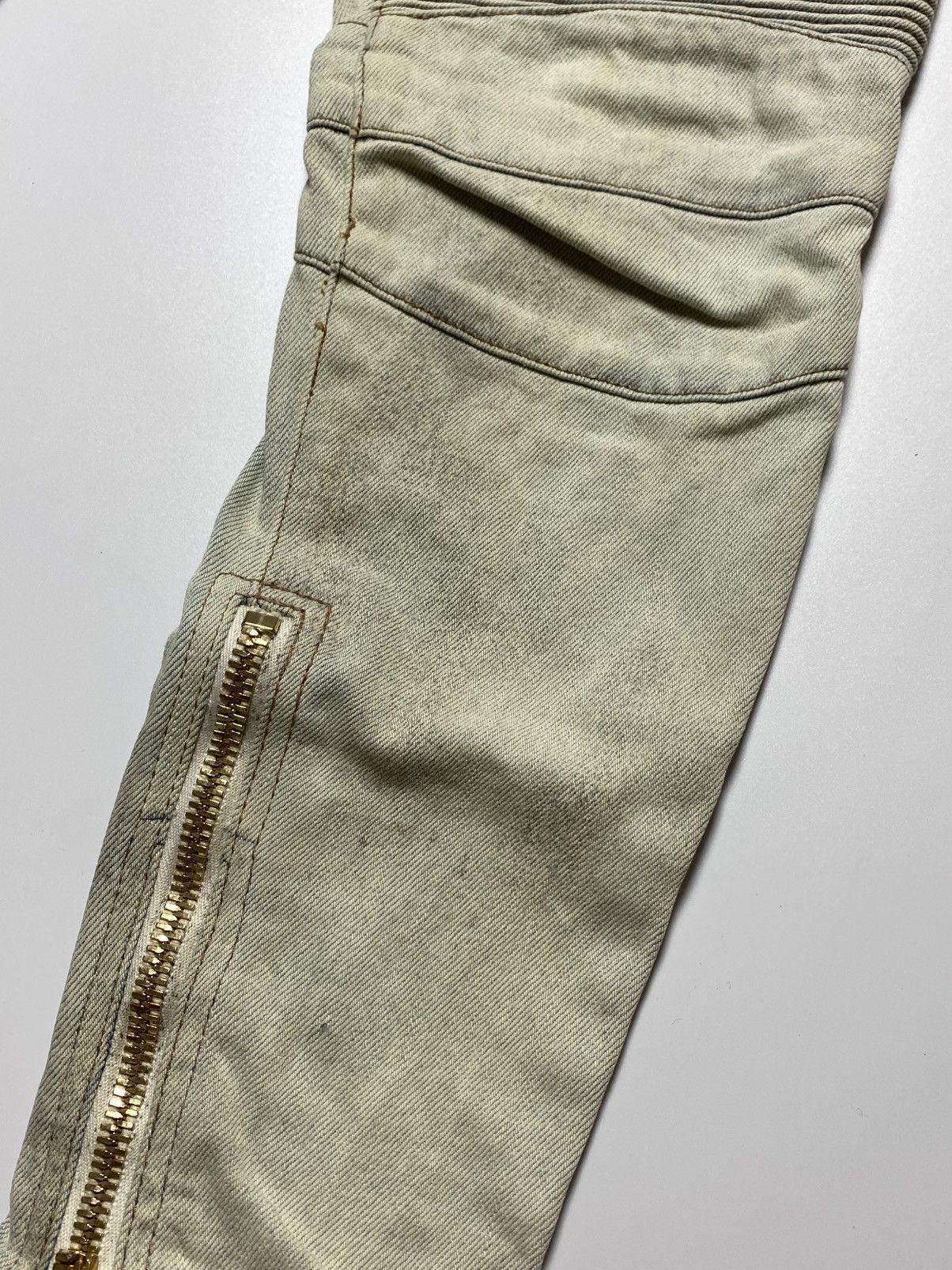 Balmain Balmain - Ankle Zip Biker Jeans Size US 30 / EU 46 - 8 Thumbnail