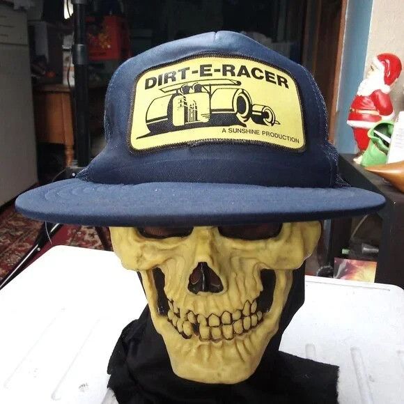 Vintage Vintage Dirt-E-Racer Patch Snap Trucker Hat Cap Size ONE SIZE - 1 Thumbnail