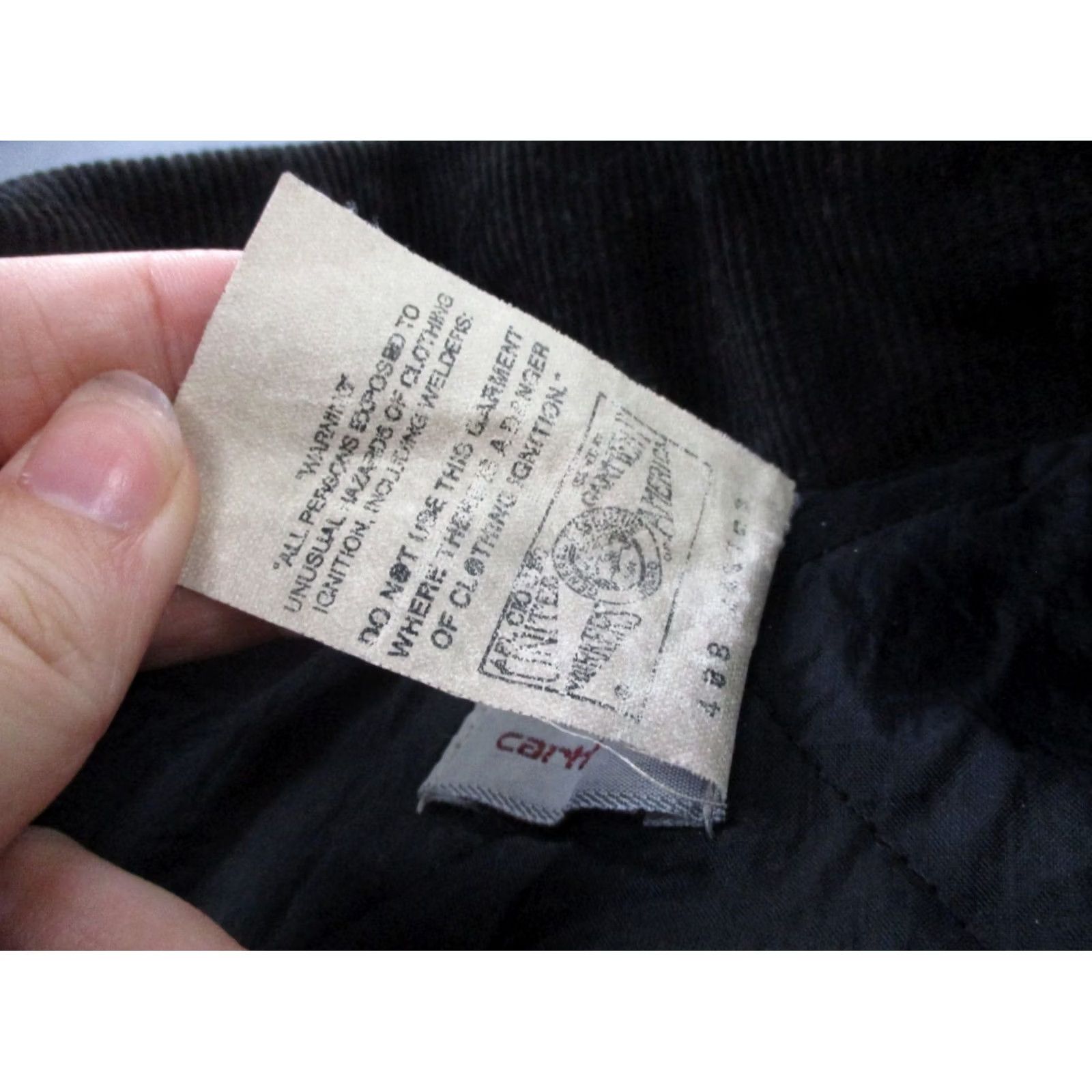 Carhartt VINTAGE Carhartt Jacket Men XL Tall Canvas Arctic Lined Work Coat C26CHT Heavy Size US XL / EU 56 / 4 - 7 Thumbnail