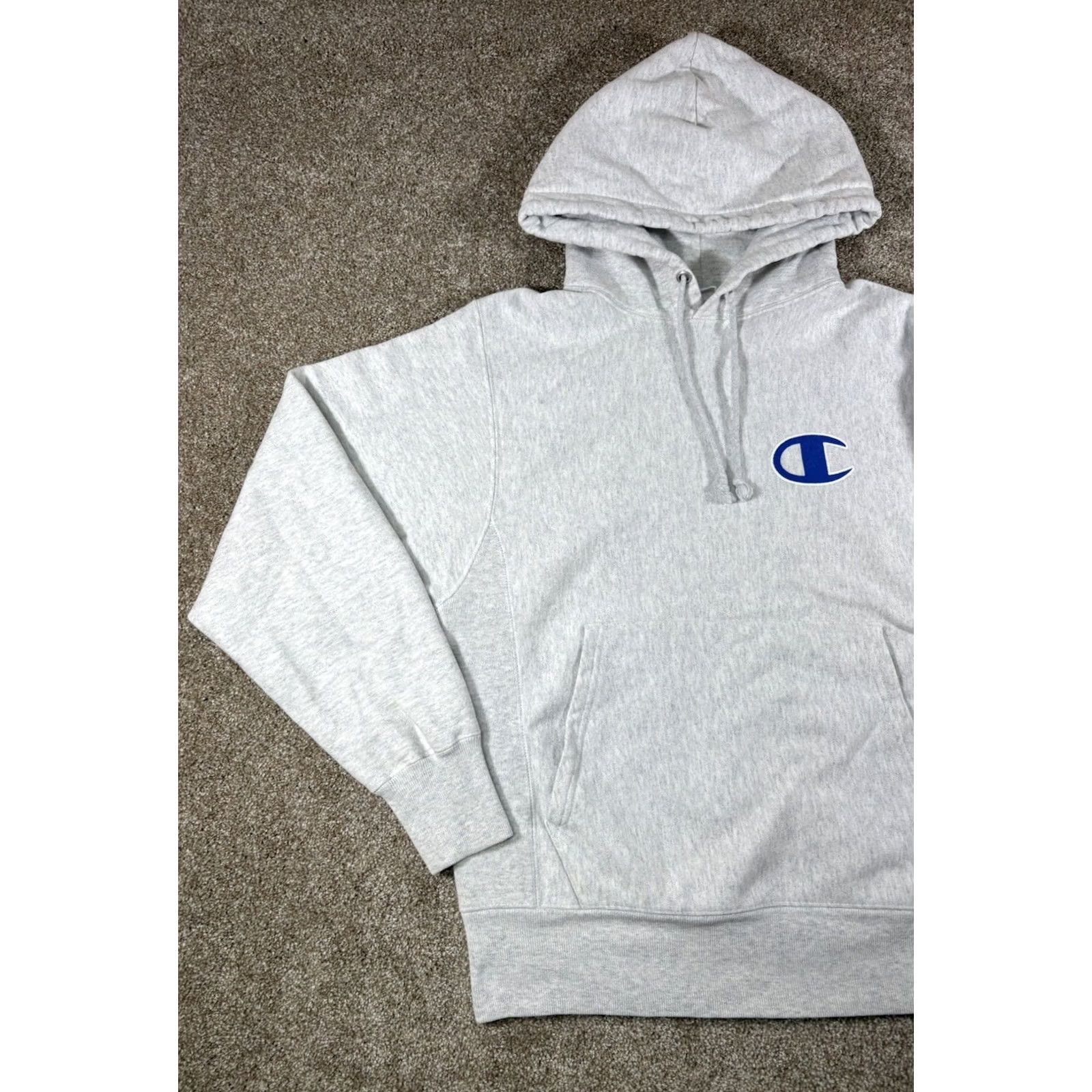 Champion VINTAGE Grand Valley State University Lakers Champion Reverse Weave Hoodie S Gray Unisex Adults Hoodie Mens Womens Size US S / EU 44-46 / 1 - 2 Thumbnail