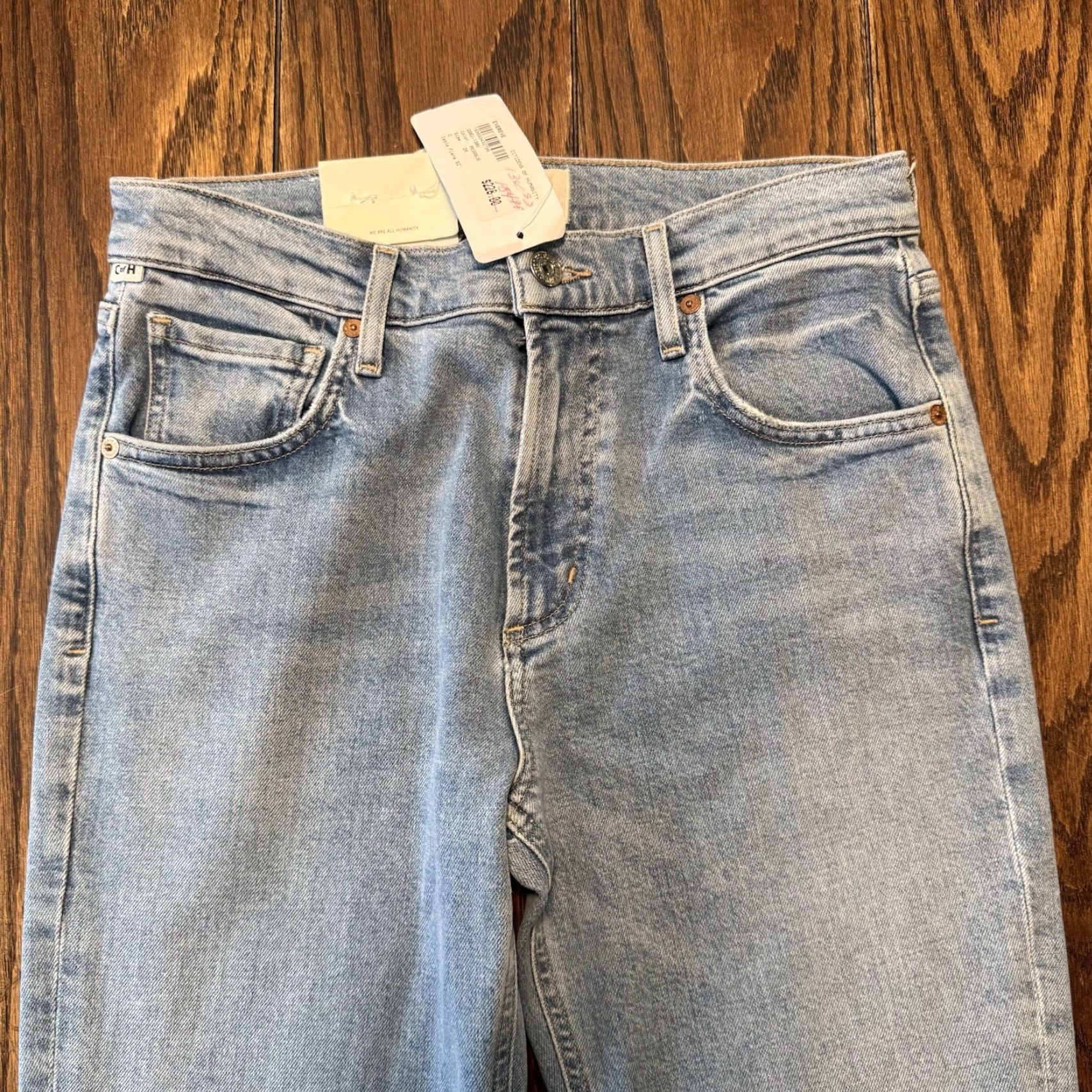 Citizens Of Humanity Citizen’s of Humanity Jeans Isola Size 26 Flared Blue Pegasus Light Wash New Size 26" / US 2 / IT 38 - 3 Thumbnail