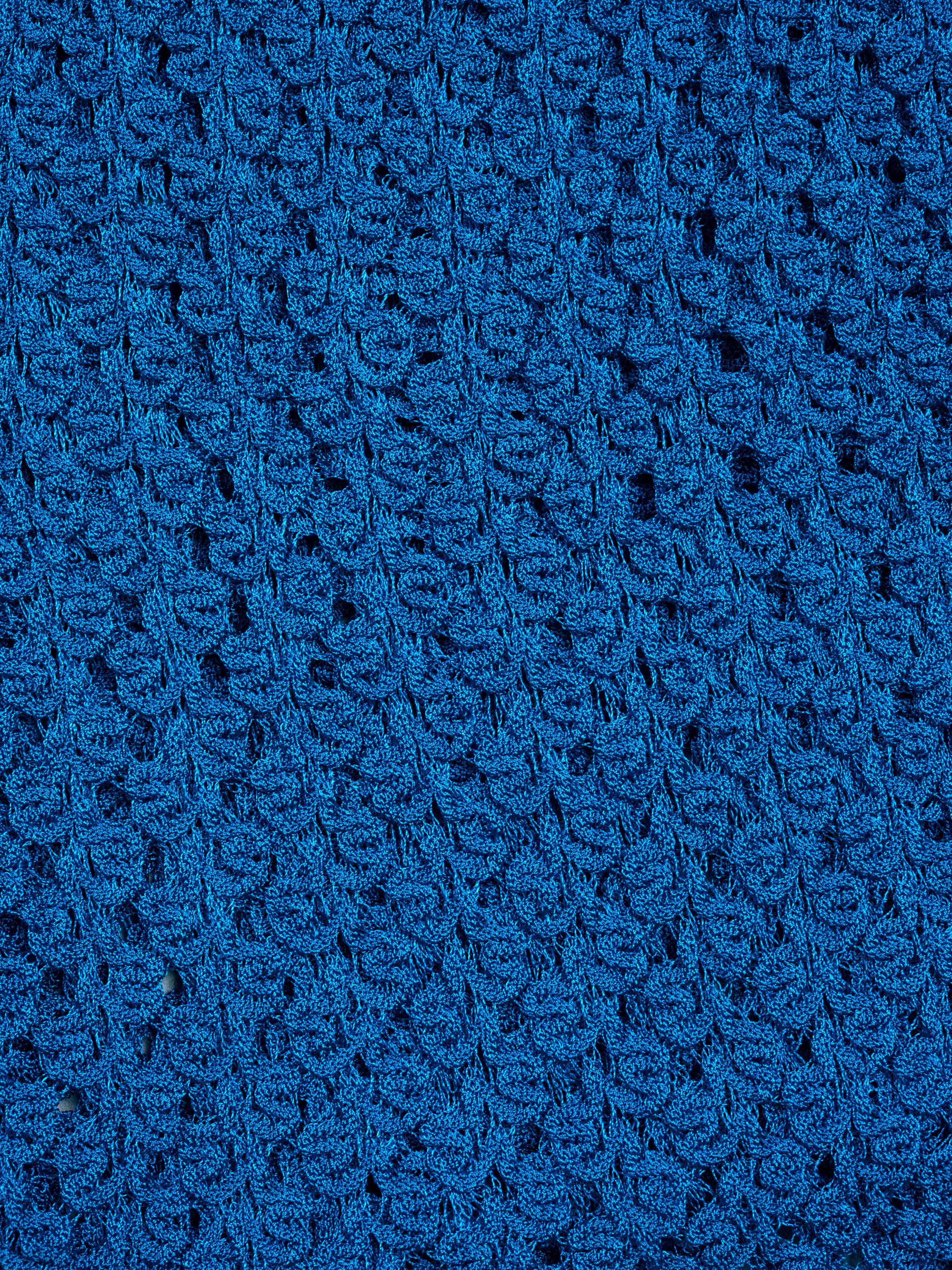 Missoni Missoni Turquoise Crocheted Scarf Size ONE SIZE - 3 Thumbnail