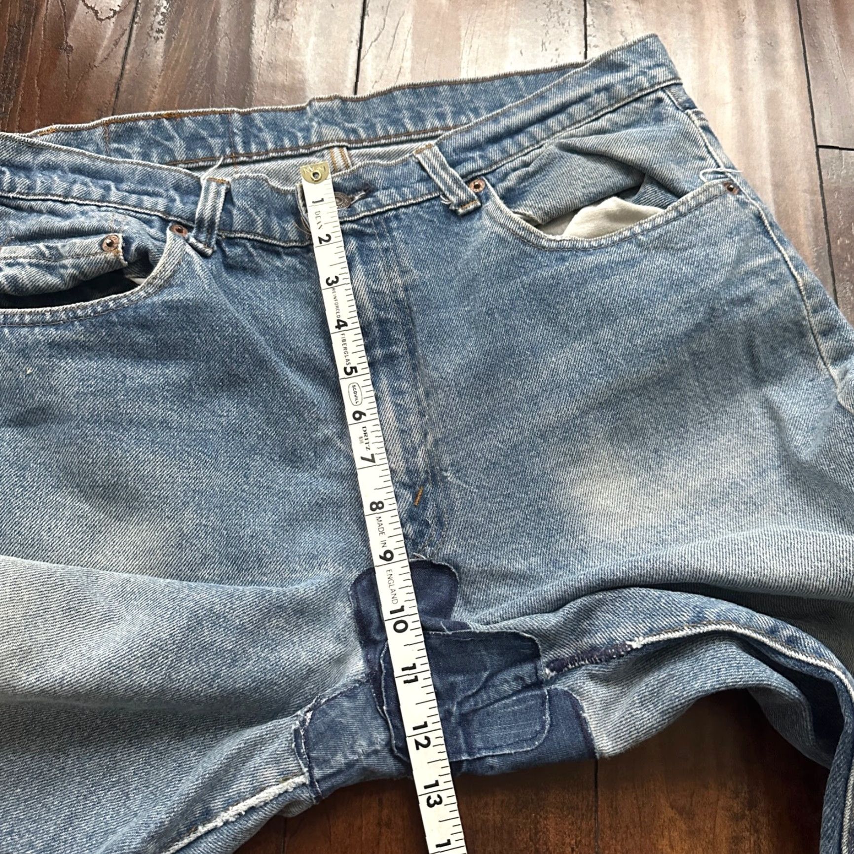 Levi's VINTAGE Levi's 505 Jeans Men 36x36 Light Wash 80s Straight Fit Cotton Denim Size US 36 / EU 52 - 6 Thumbnail
