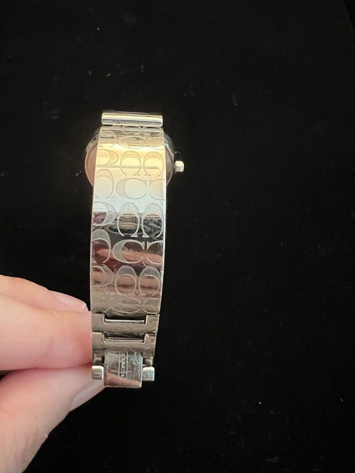 Coach Ladies Silver Coach Watch Not Working Size ONE SIZE - 3 Thumbnail