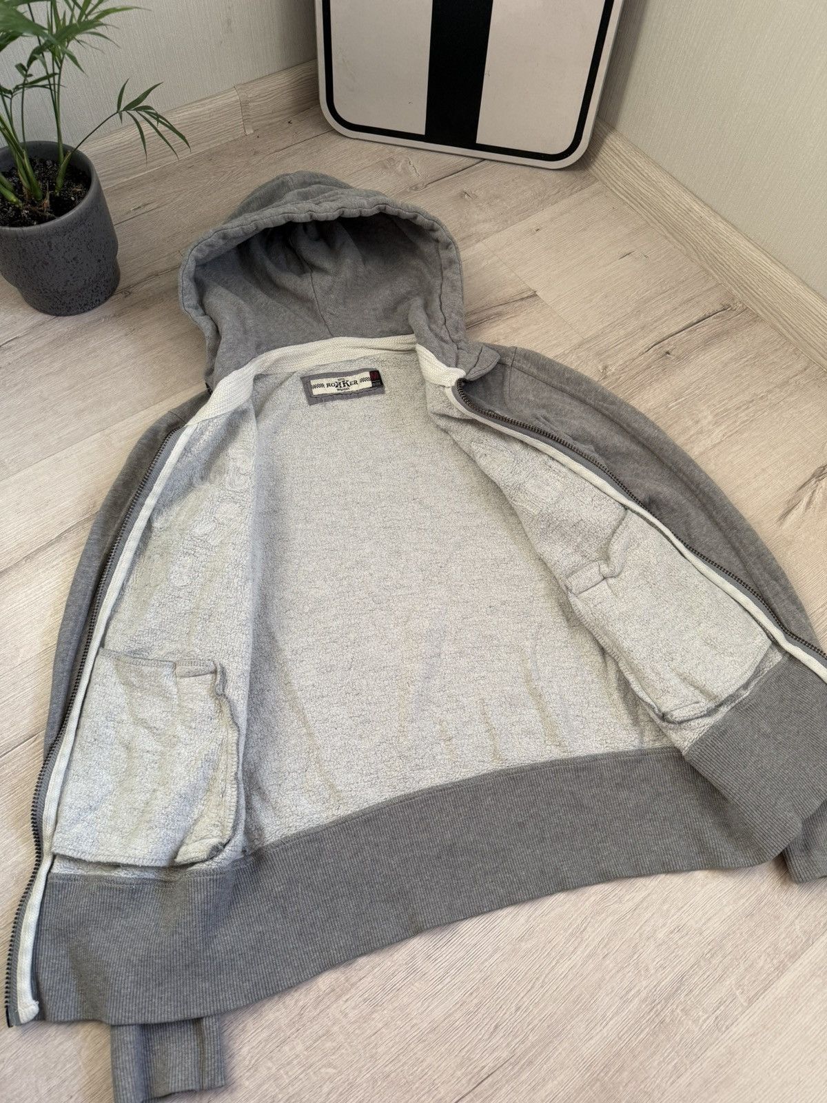 20471120 × Hysteric Glamour × Le Grande Bleu (L.G.B.) Vintage LGB If Six Was Nine Style Faux Fur Zip Hoodie Jacket Size M / US 6-8 / IT 42-44 - 10 Thumbnail
