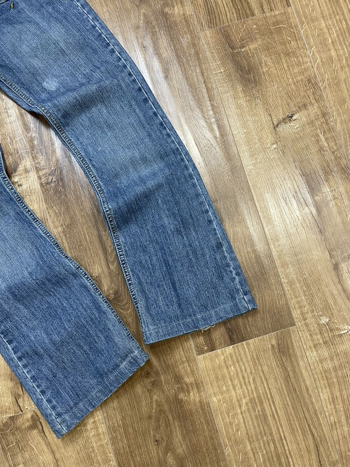Dolce & Gabbana × Vintage Vintage Dolce&Gabbana Y2K Style Blue Stonewashed Denim Jeans Size US 29 - 2 Thumbnail