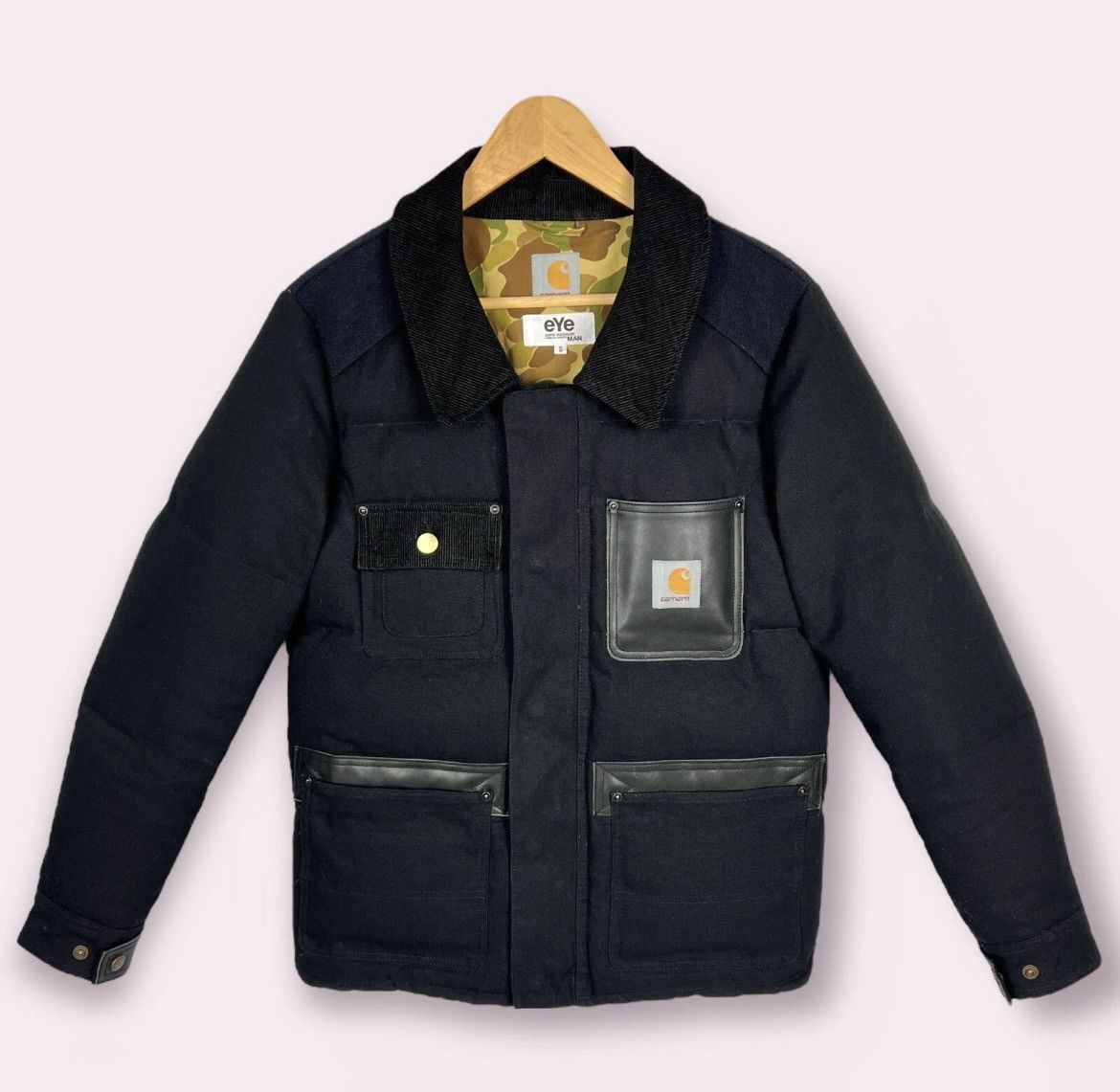 Carhartt × Junya Watanabe Junya Watanabe MAN X Carhartt Down Fill Chore Coat Men’s S Size US S / EU 44-46 / 1 - 1 Thumbnail